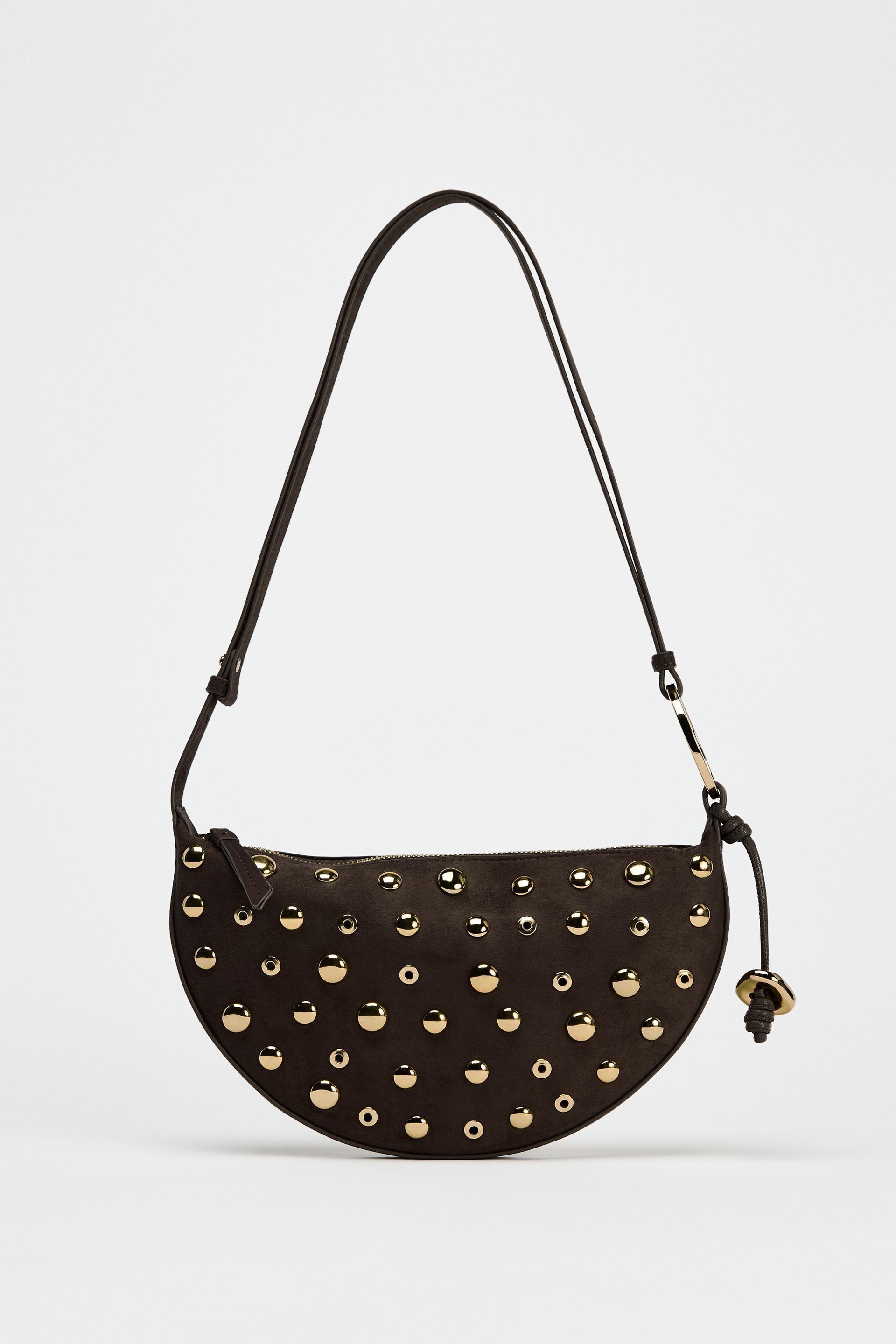 STUDDED SHOULDER BAG Product Image