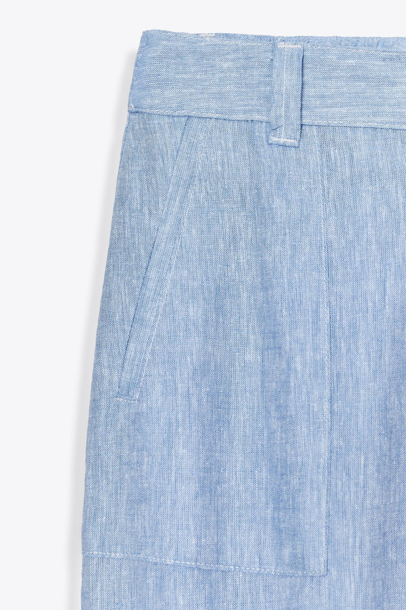 LINEN OVERSHIRT Product Image