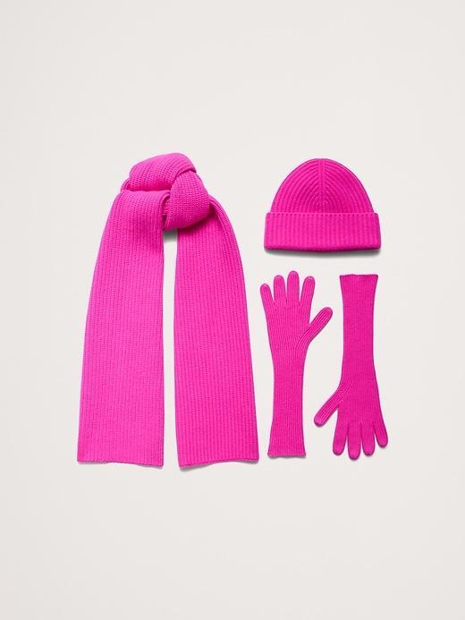 Signature Cashmere Long Gloves Product Image