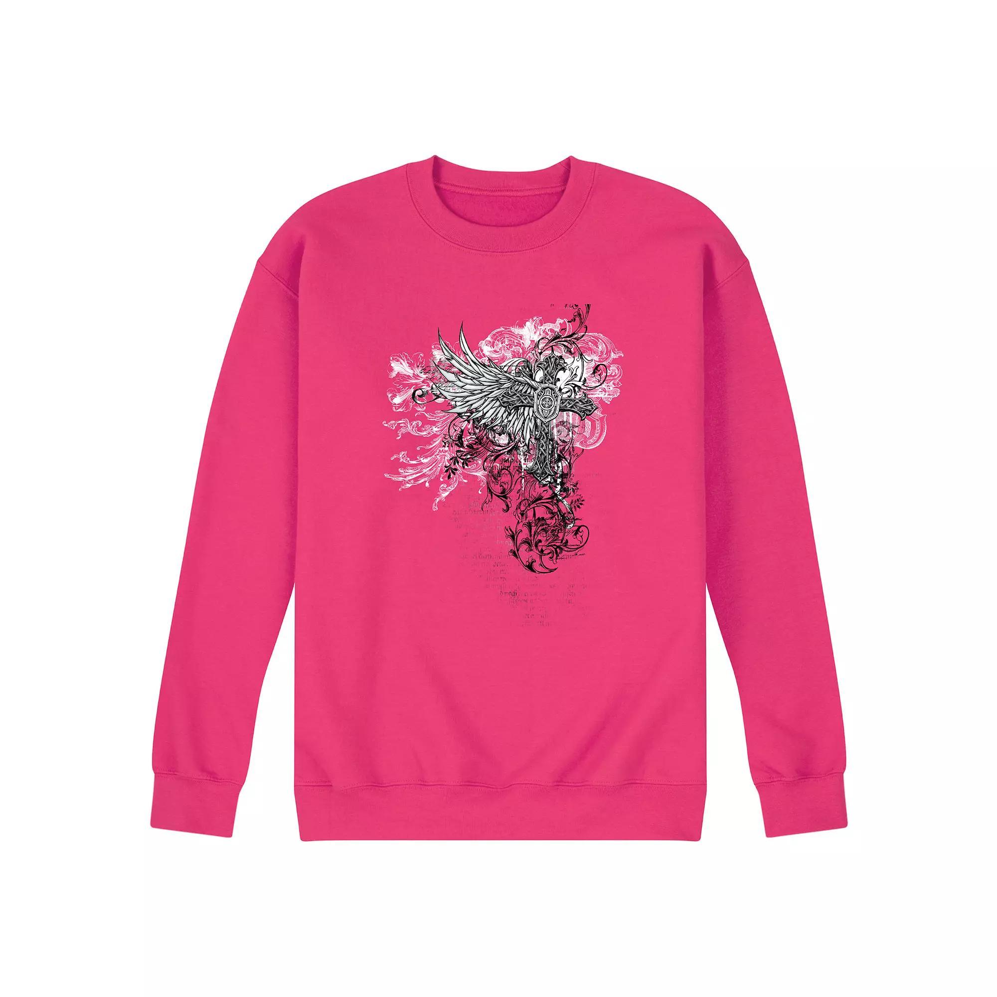 Men's The Templars Fleece Sweatshirt, Size: Small, Pink Product Image