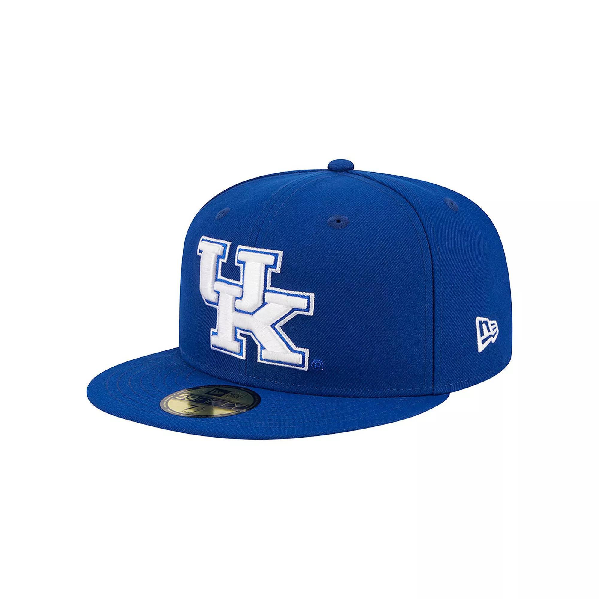 Men's New Era Royal Kentucky Wildcats 59FIFTY Fitted Hat, Size: 8, Blue Product Image