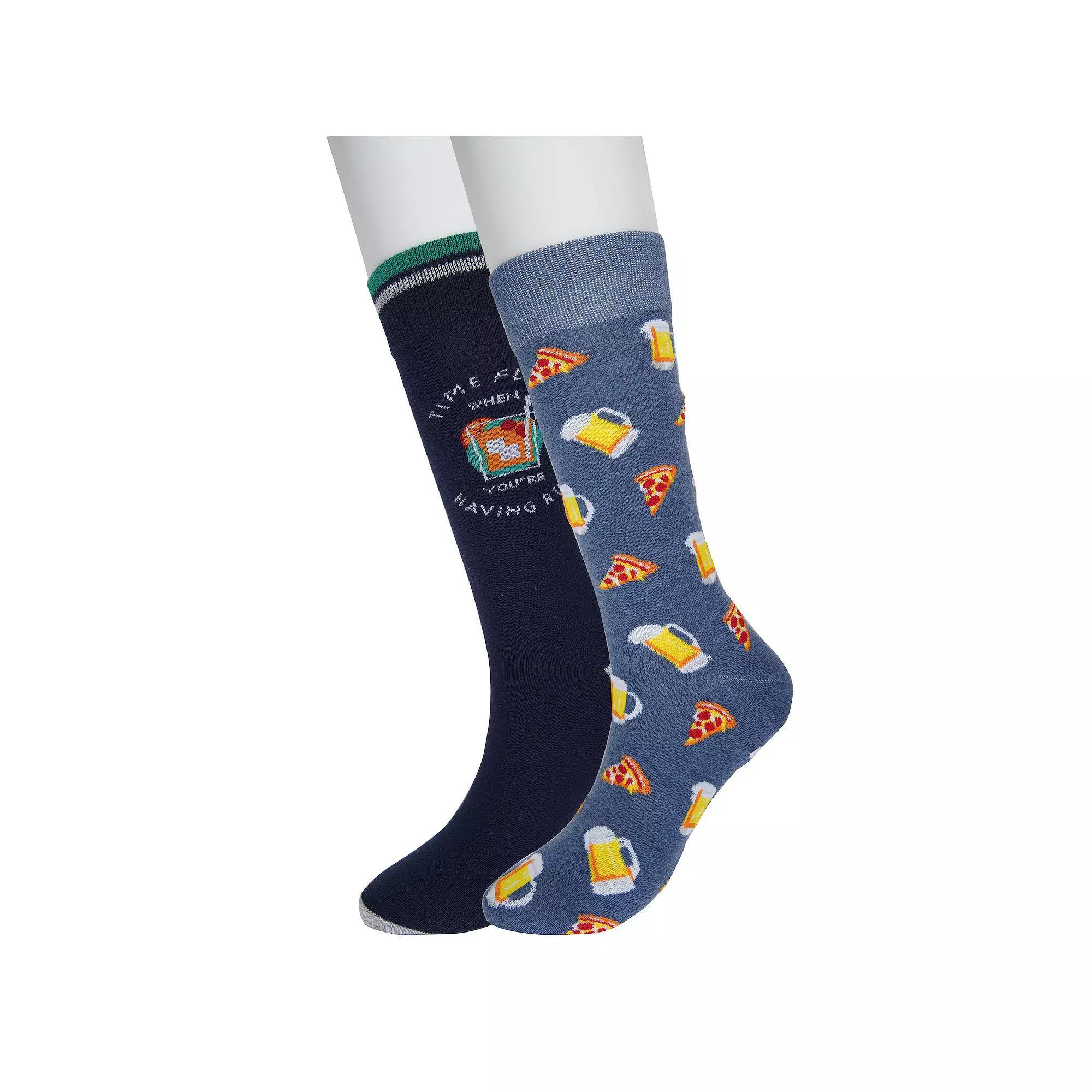 Men's Twisted Toes Novelty Socks, Outdoor Product Image