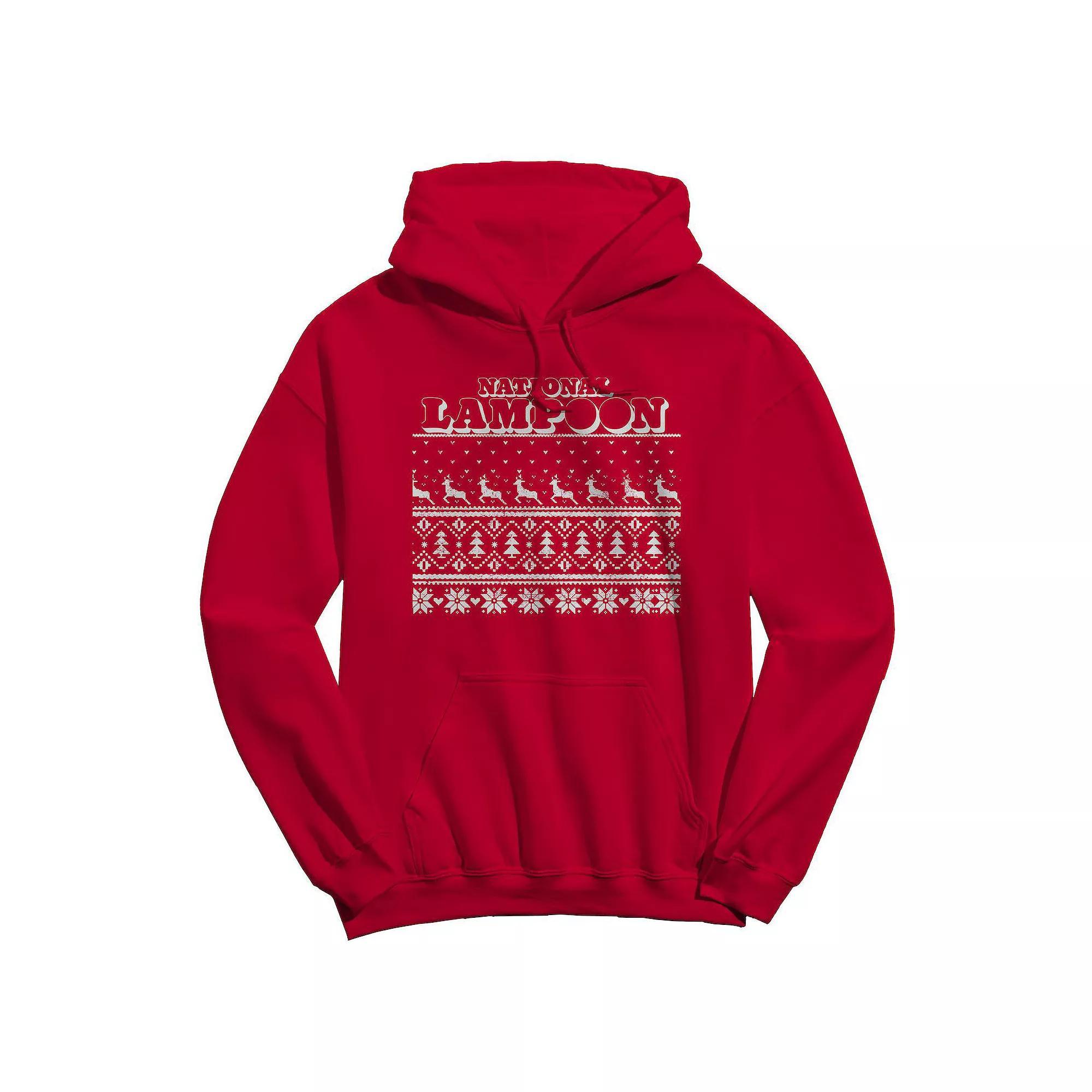 Men's Ugly Sweater National Lampoon's Christmas Vacation Graphic Hoodie, Adult Unisex,  Product Image