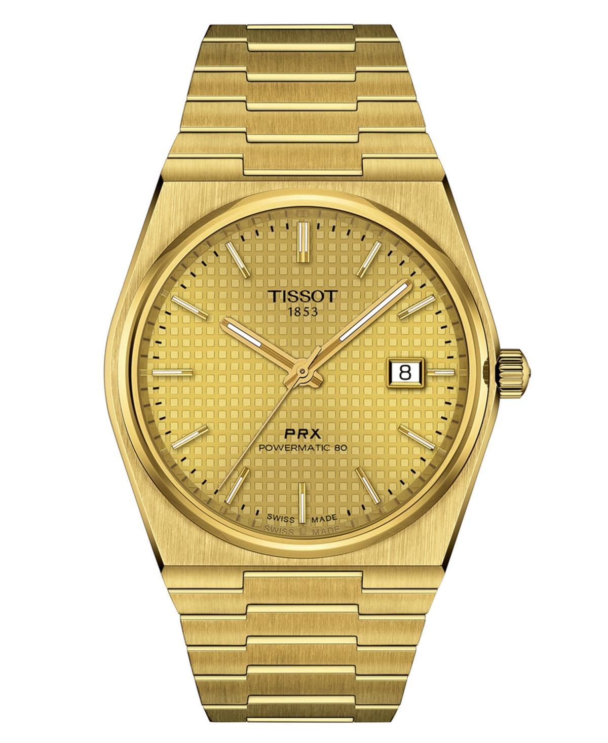 Tissot Mens Automatic Prx Powermatic 80 35mm Watch Product Image