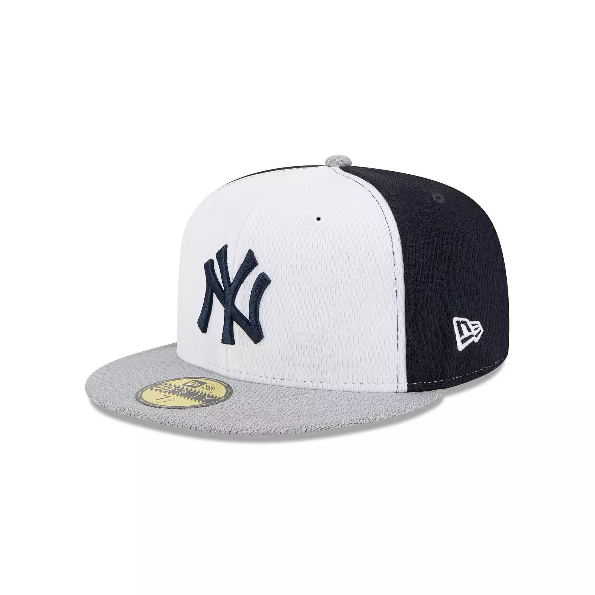 Men's New Era Navy/Gray New York Yankees 2025 MLB Clubhouse 59FIFTY Fitted Hat, Size: 7 1/8, Blue Product Image