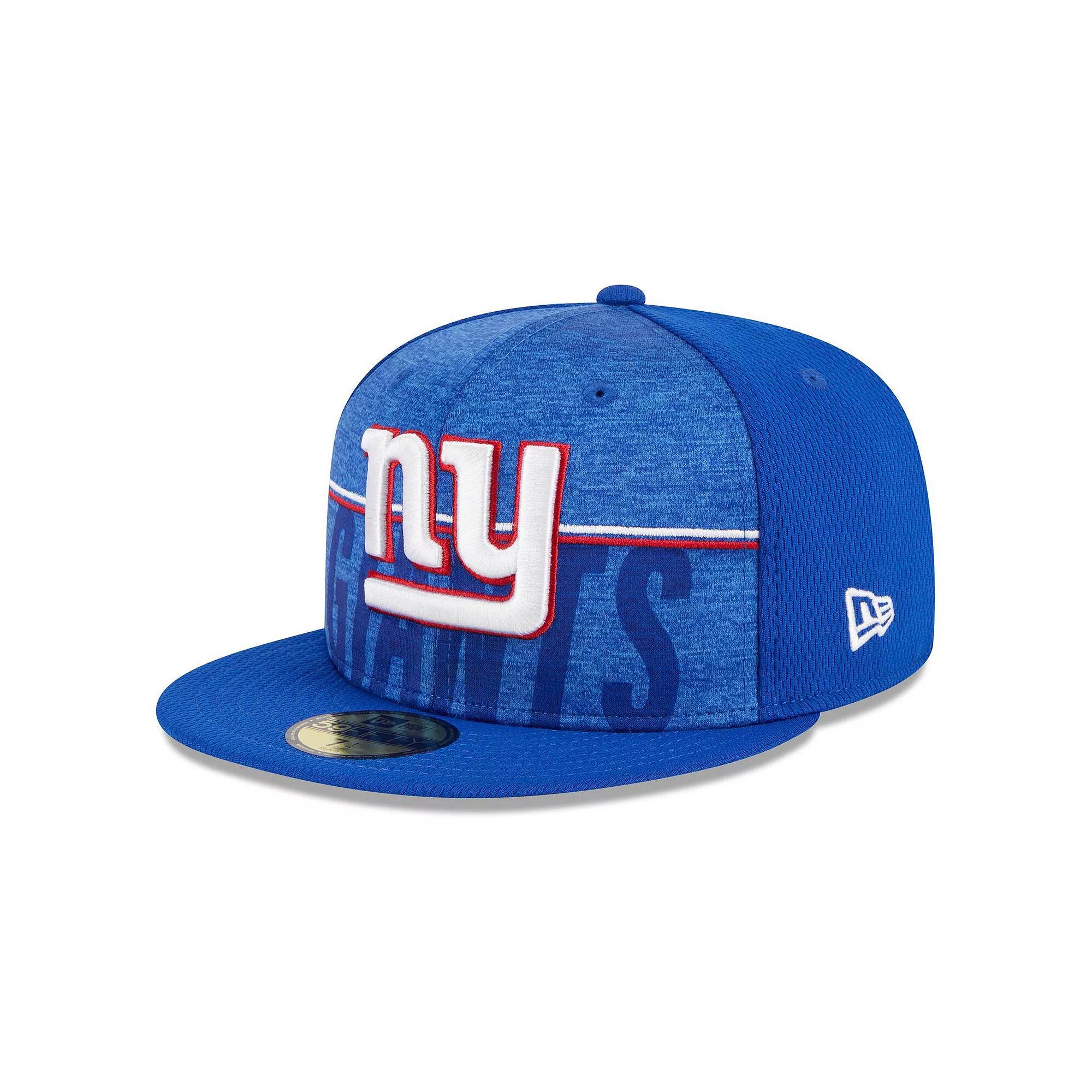 Men's New Era Royal New York Giants 2023 NFL Training Camp 59FIFTY Fitted Hat, Size: 7 1/8, Blue Product Image