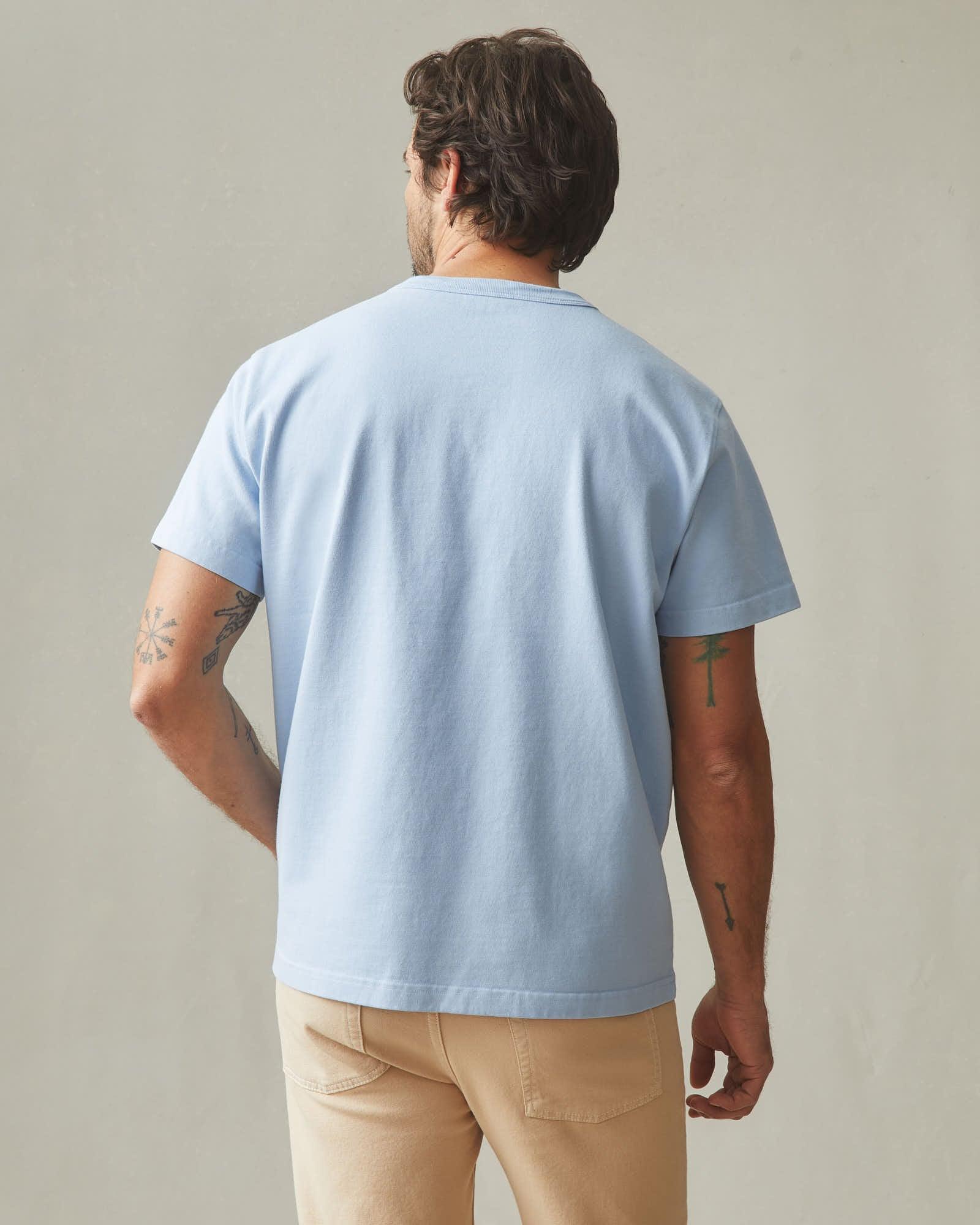 Men's Everest Tee - Powder Blue Product Image