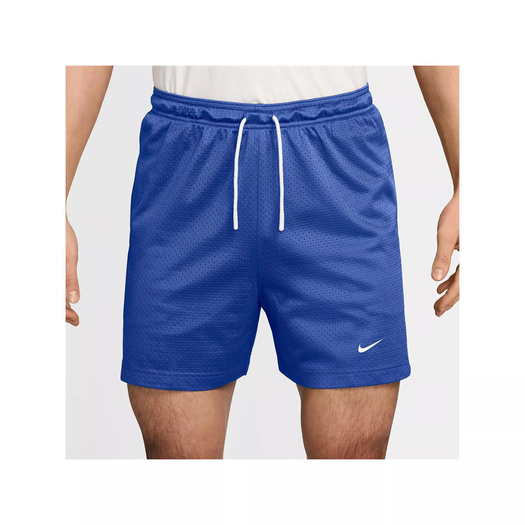 Men's Nike Dri-FIT 5" Mesh Basketball Shorts, Size: Small, Game Royal Product Image