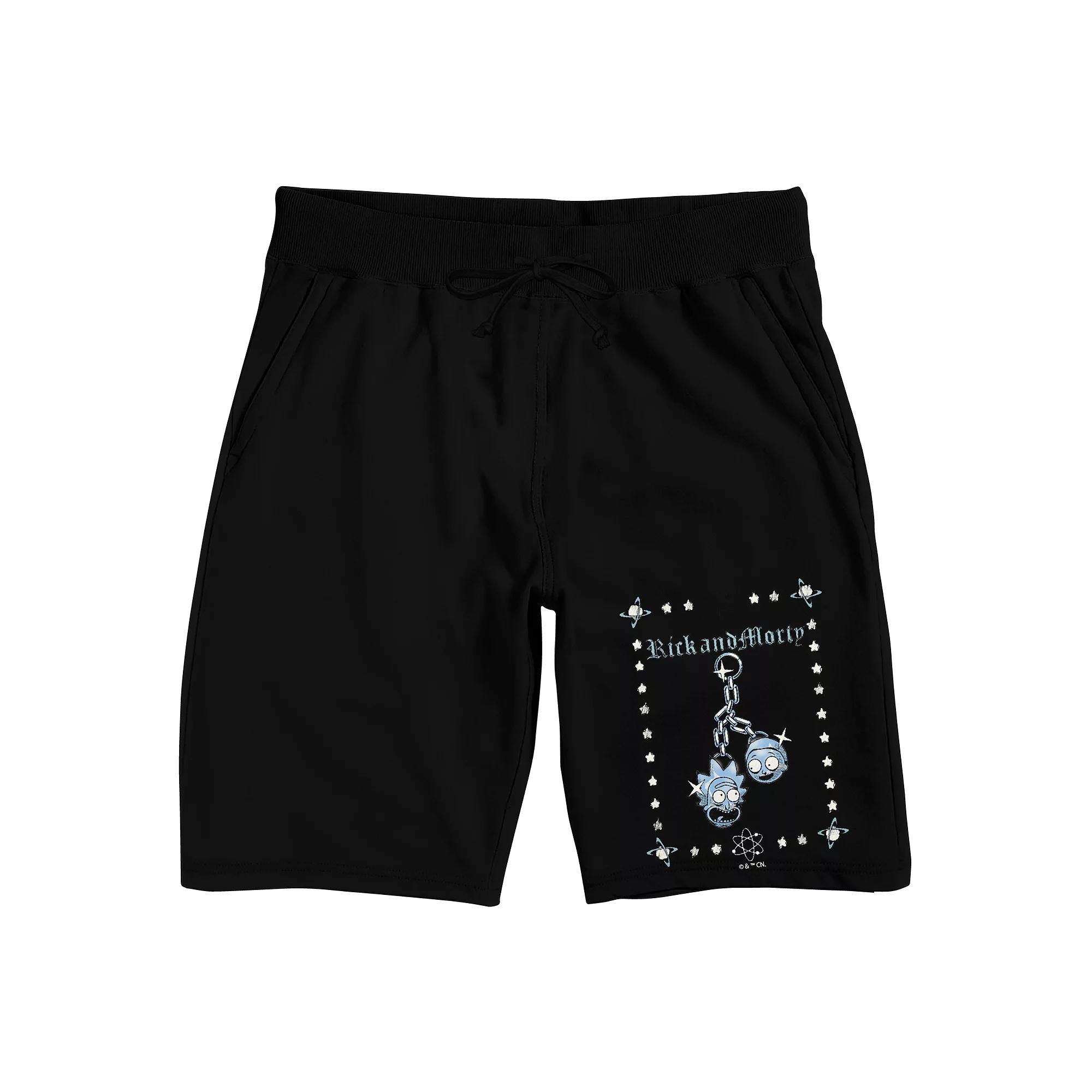 Men's Rick & Morty Dangling Pajama Shorts,  Product Image