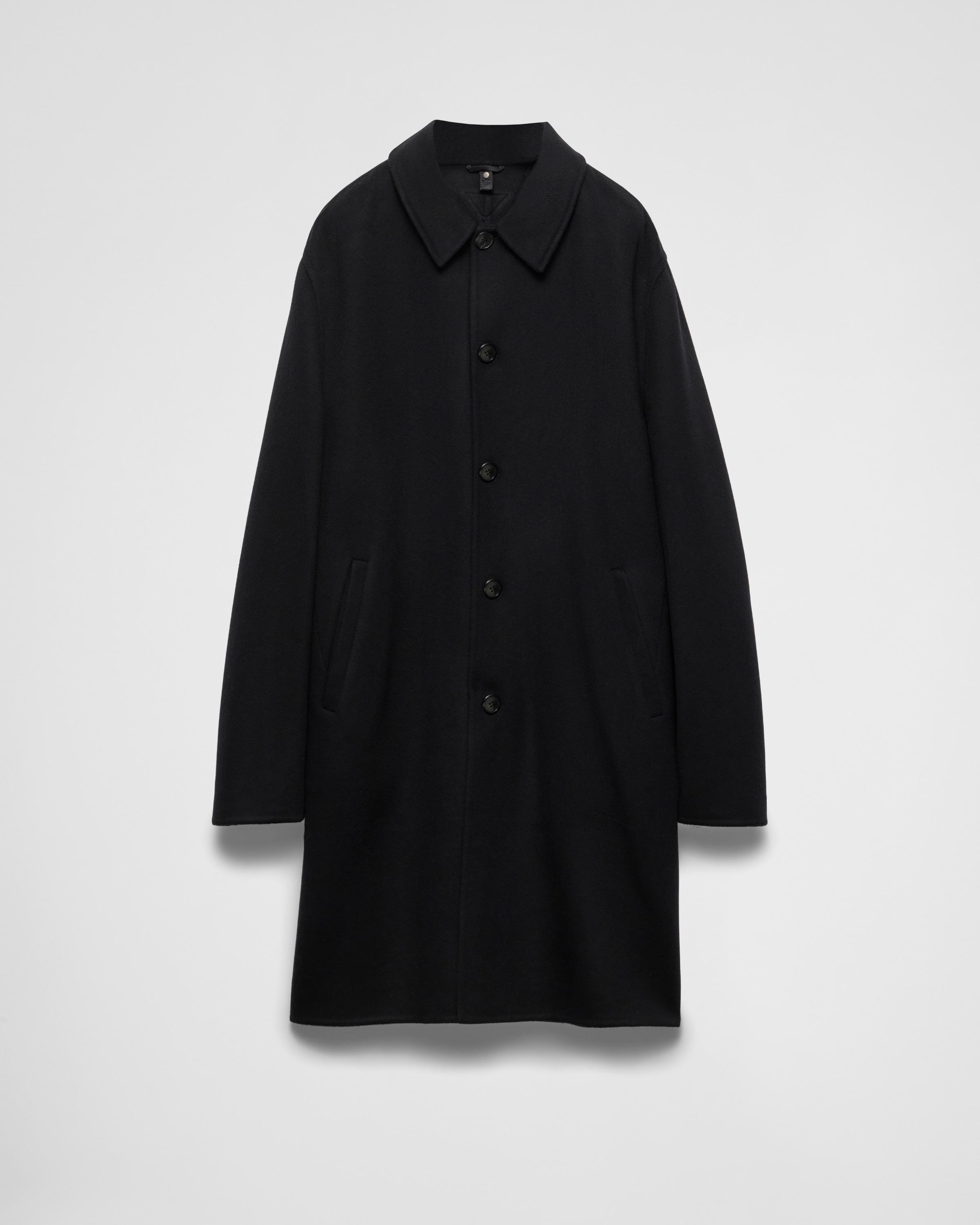 Double cashmere overcoat Product Image