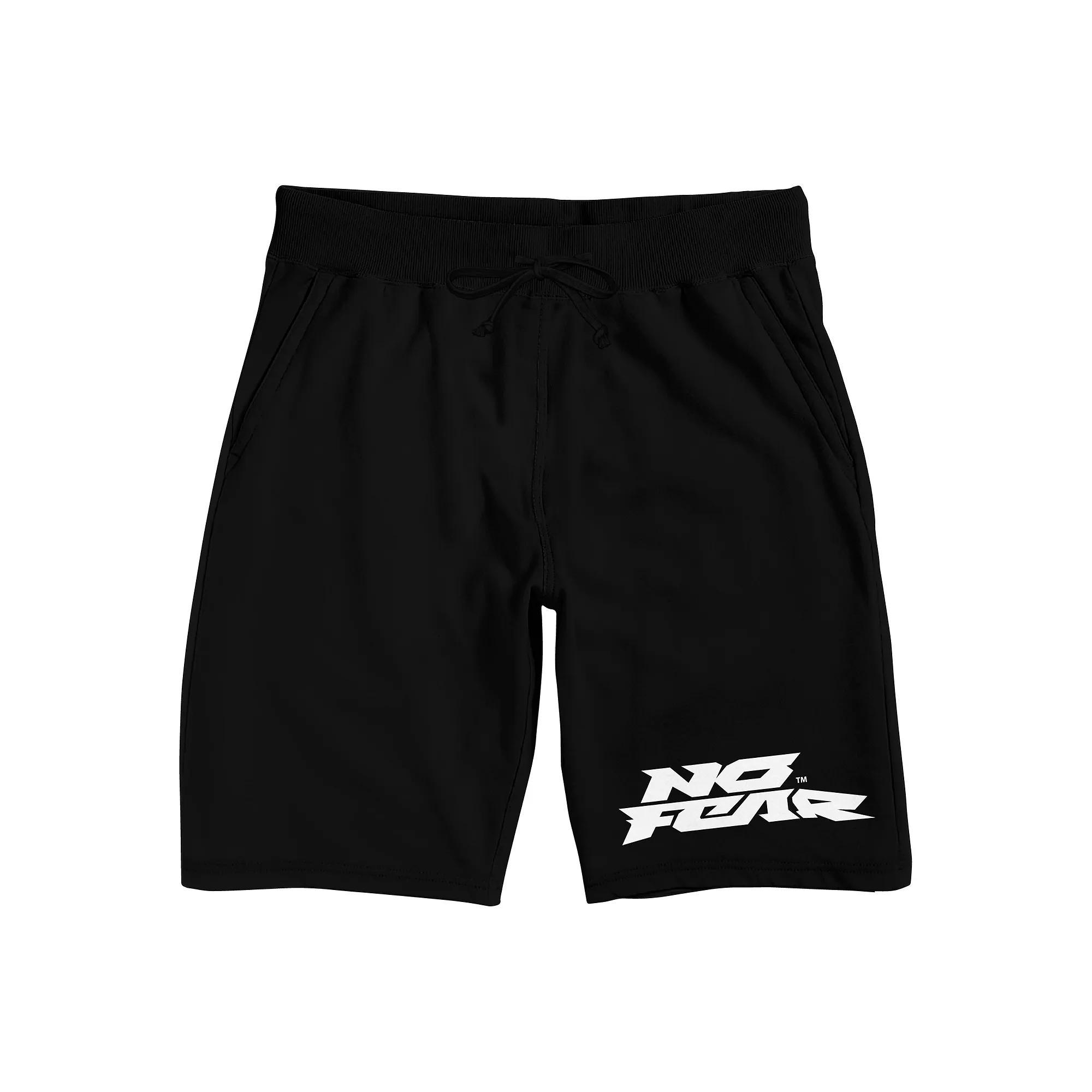 Men's No Fear Logo Pajama Shorts,  Product Image