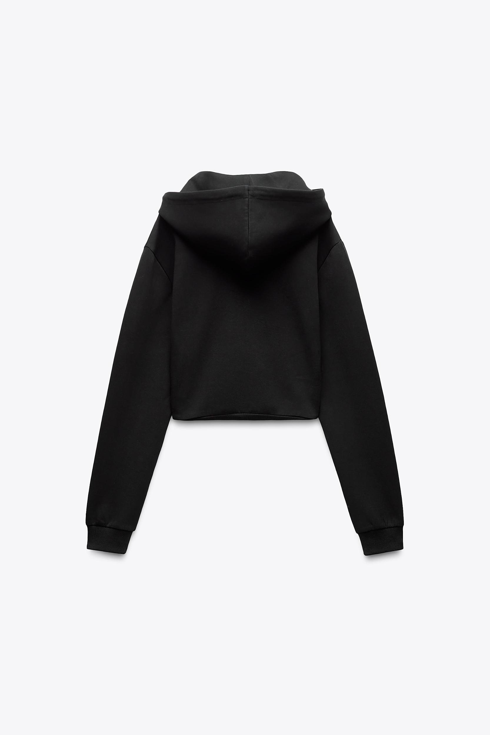 CROPPED INTERLOCK SWEATSHIRT Product Image