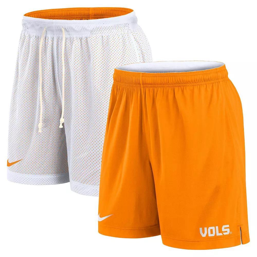 Men's Nike White/Tennessee Orange Tennessee Volunteers Primetime Reversible Performance Shorts,  Product Image