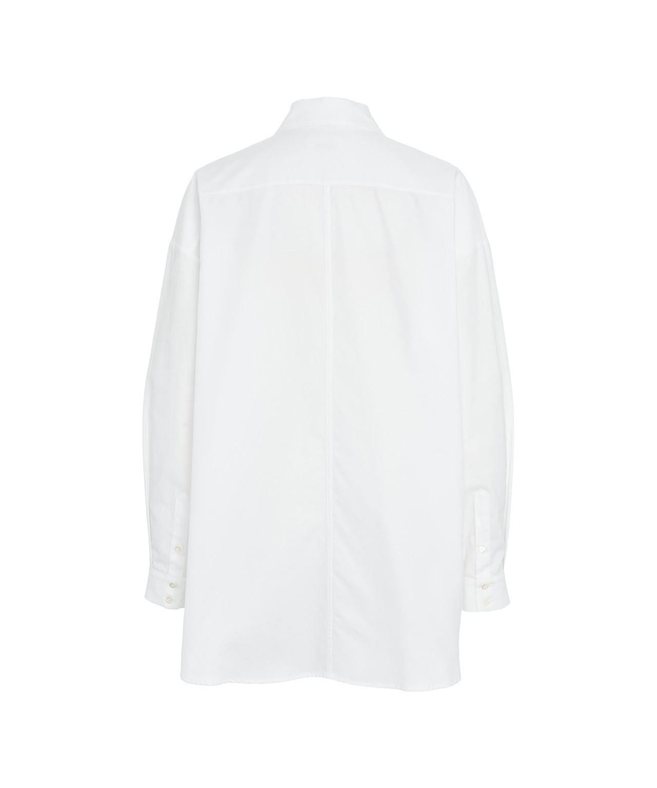 Oversized cotton blouse Product Image