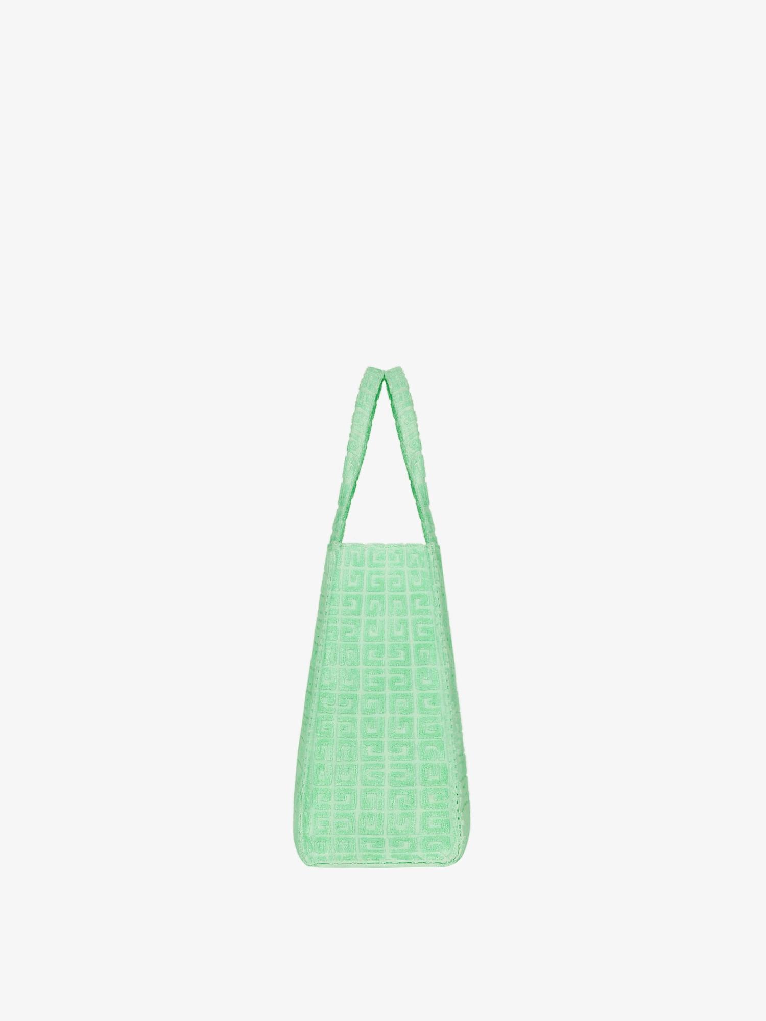 Medium G-Tote bag in 4G cotton towelling Product Image