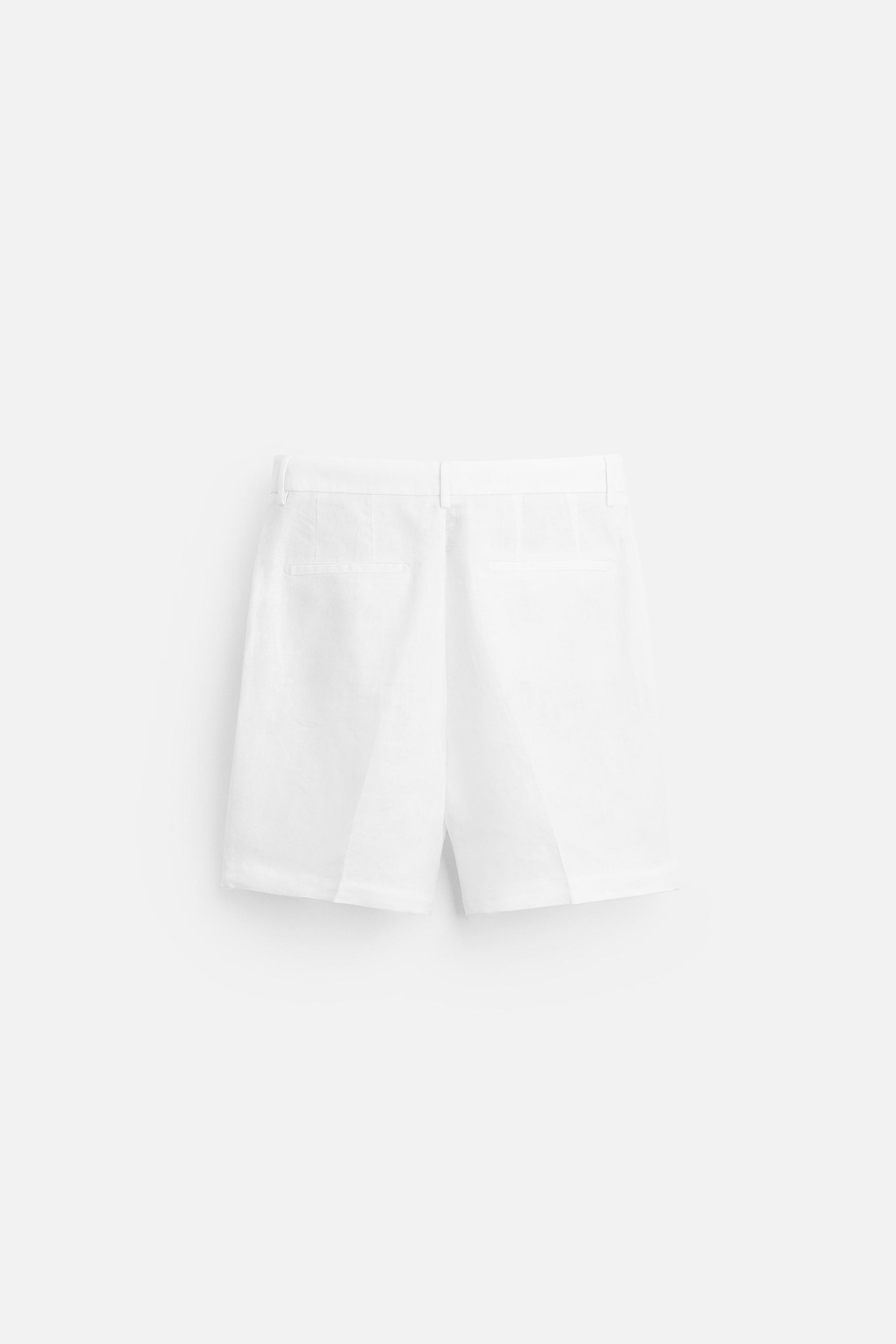 100% LINEN SHORTS Product Image