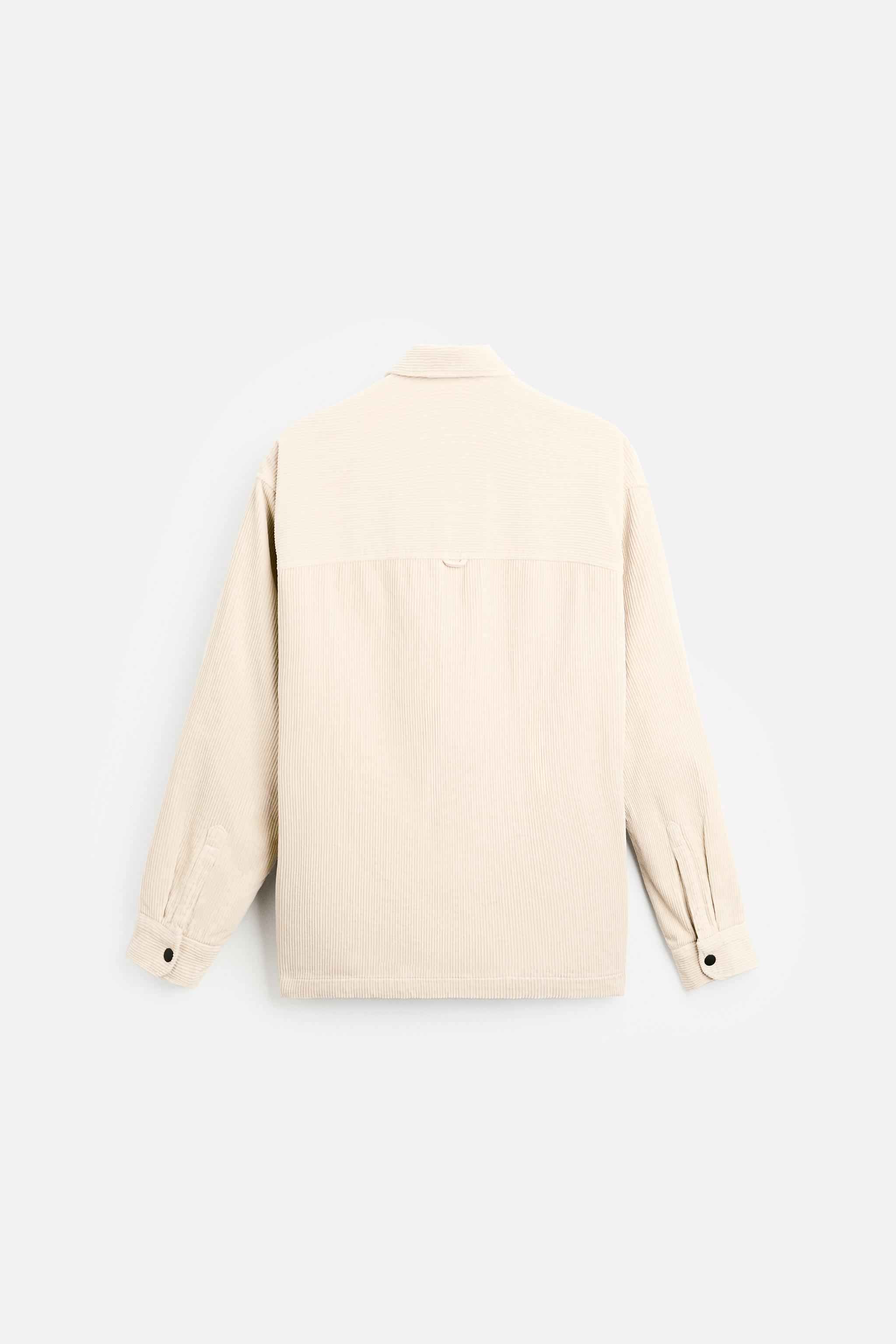 PADDED CORDUROY OVERSHIRT Product Image