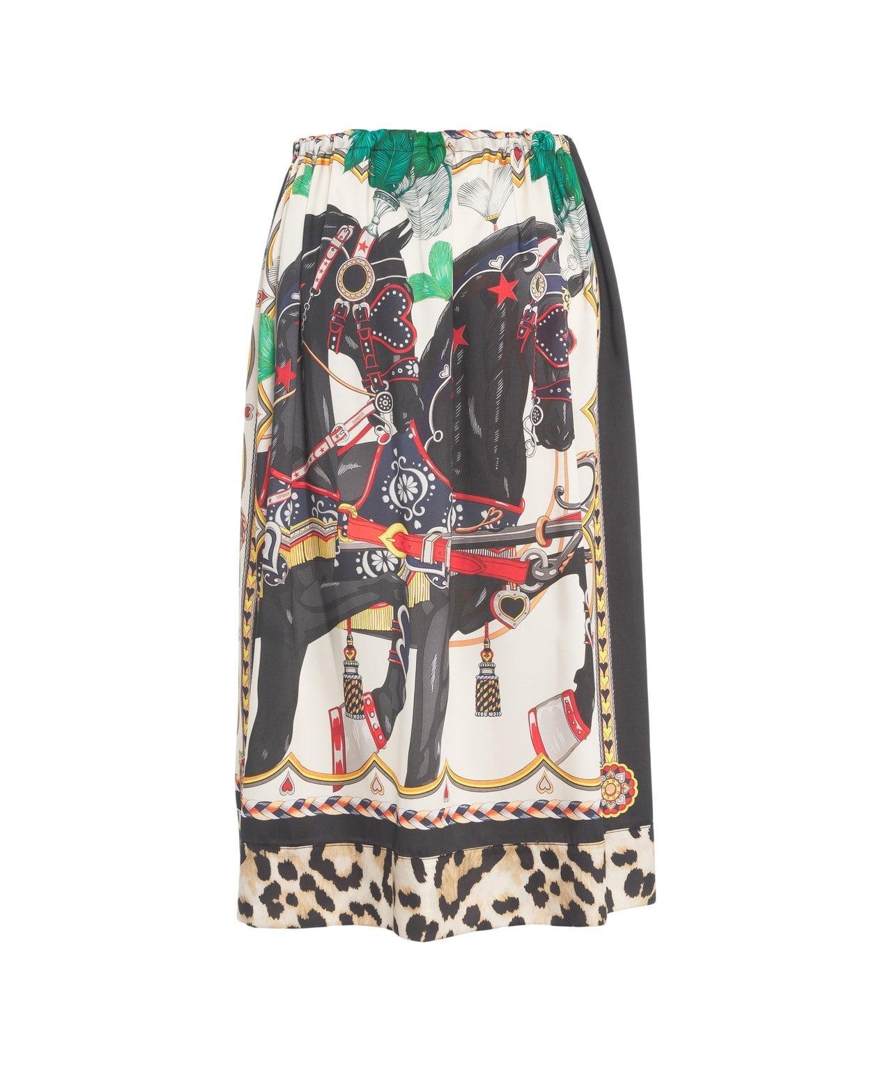 Midi skirt with Print Product Image