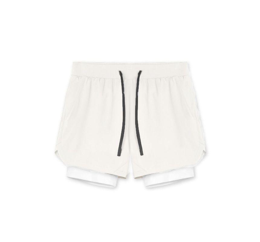 Drawstring Waist Sweat Shorts Product Image