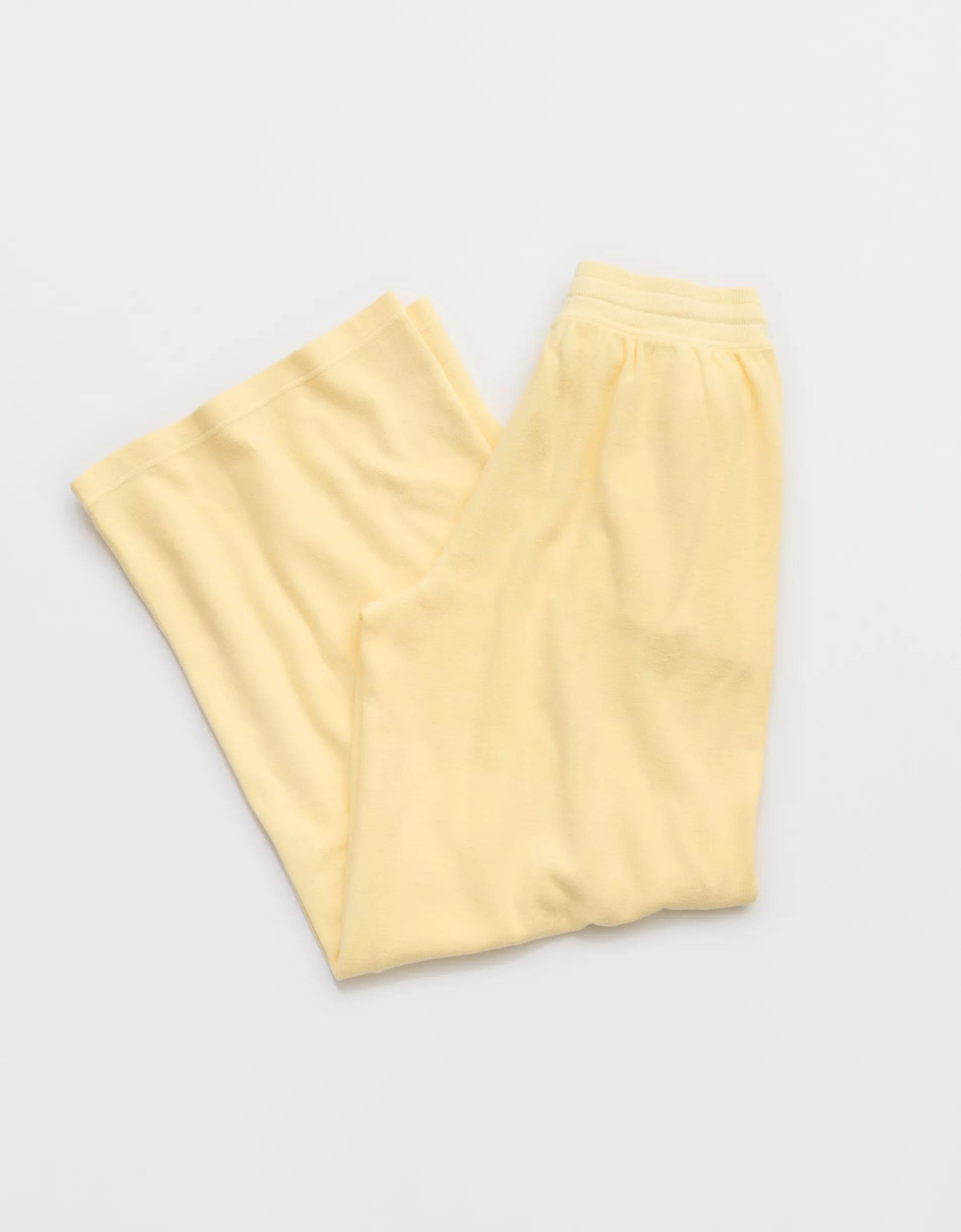 Aerie Soft Landing Ribbed Trouser Product Image