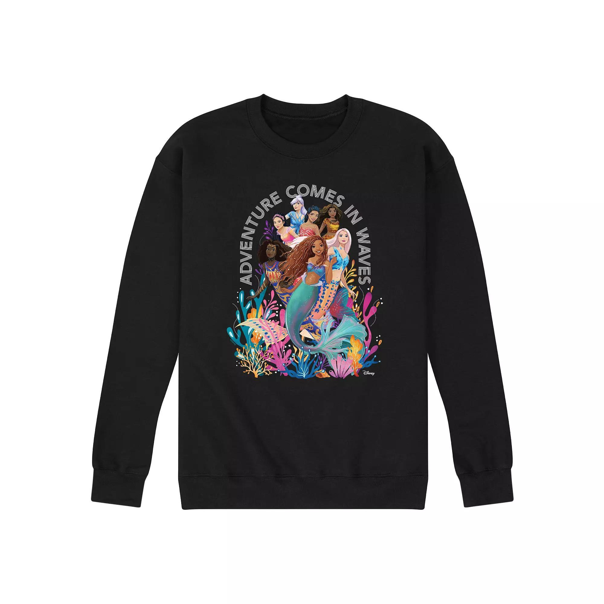 Disney's The Little Mermaid Men's Waves Graphic Tee,  Product Image