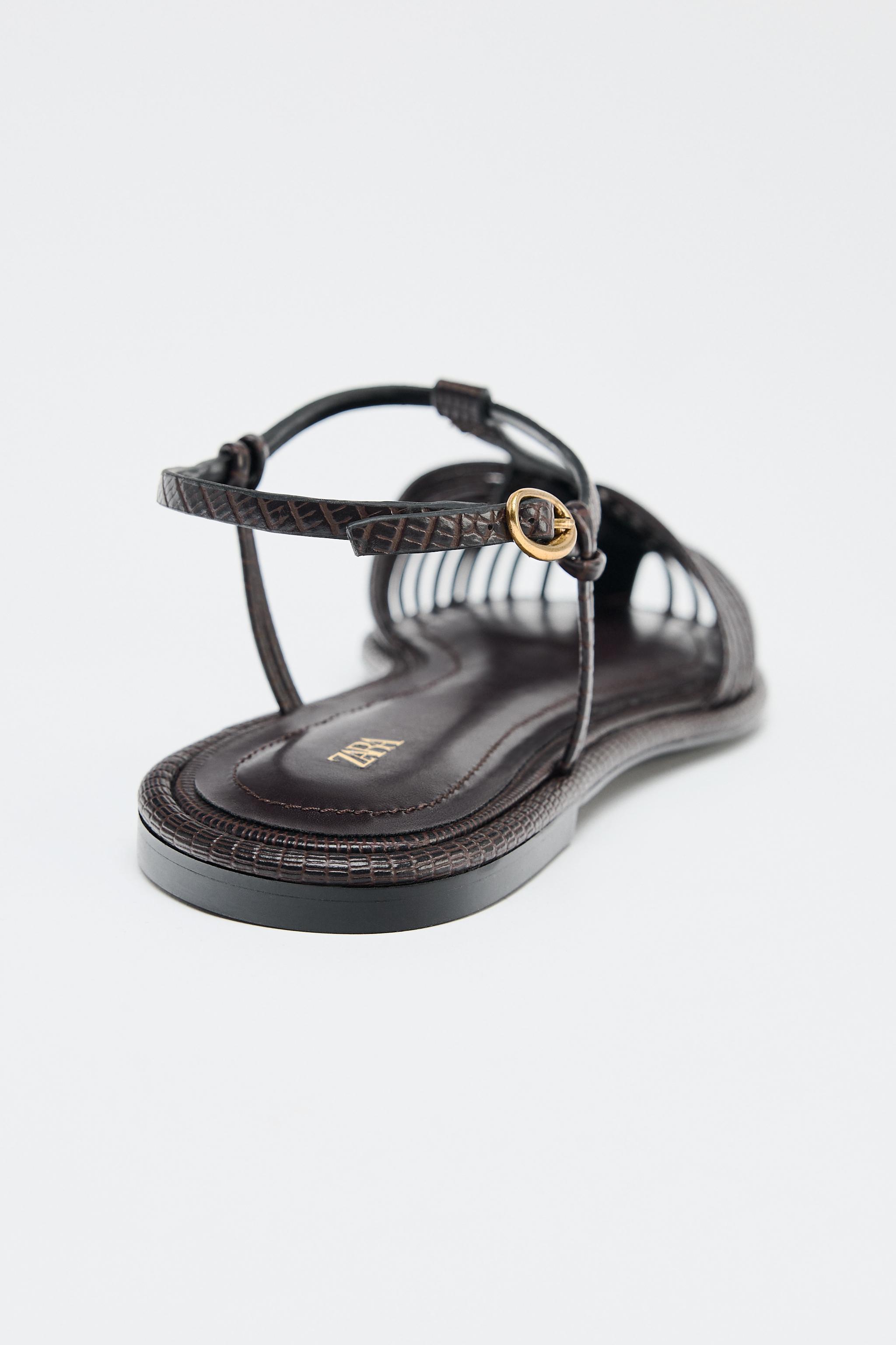 WOVEN CAGE SANDALS Product Image