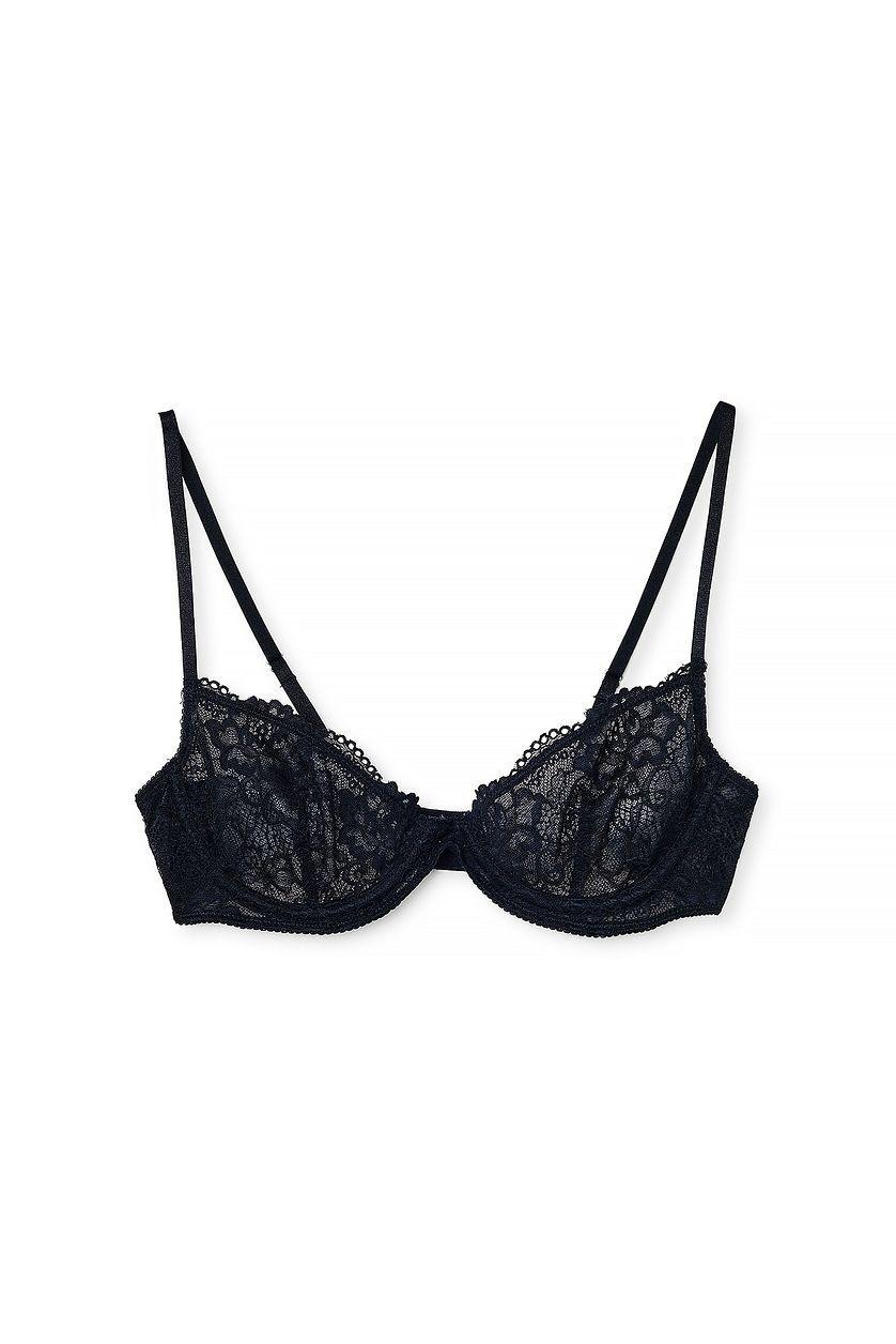 Underwired Lace Bra Product Image