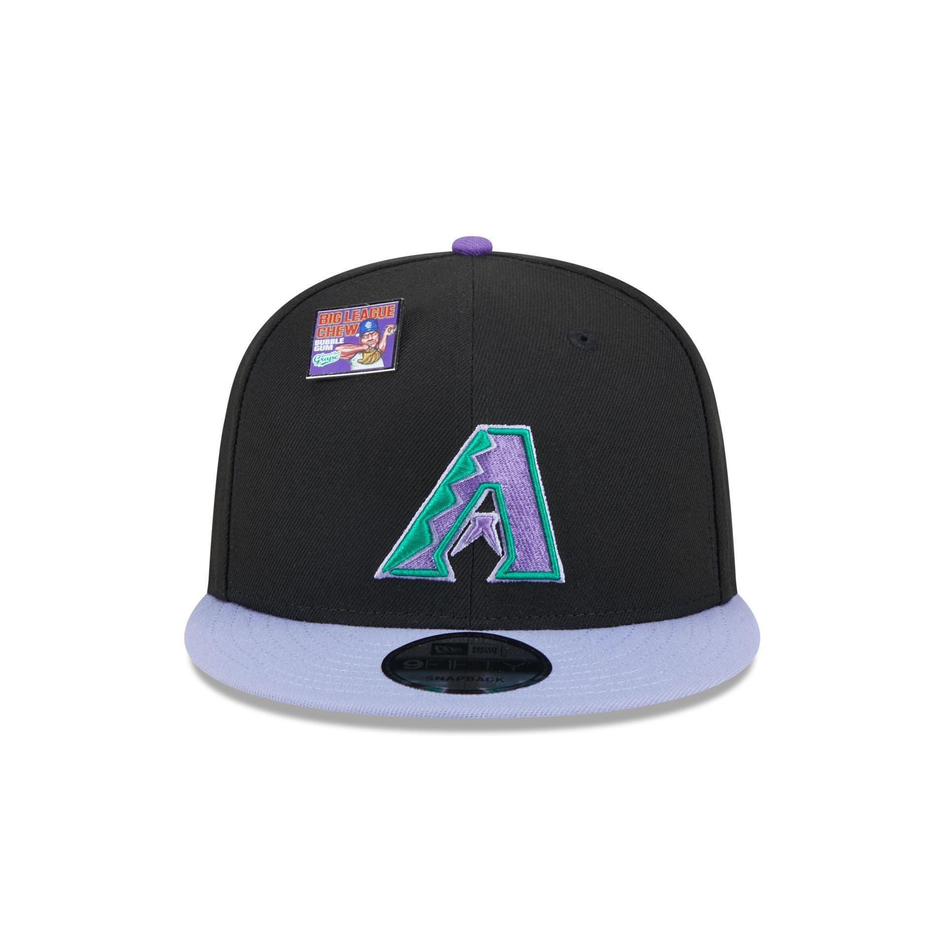 Big League Chew X Arizona Diamondbacks Grape 9FIFTY Snapback Hat Male Product Image