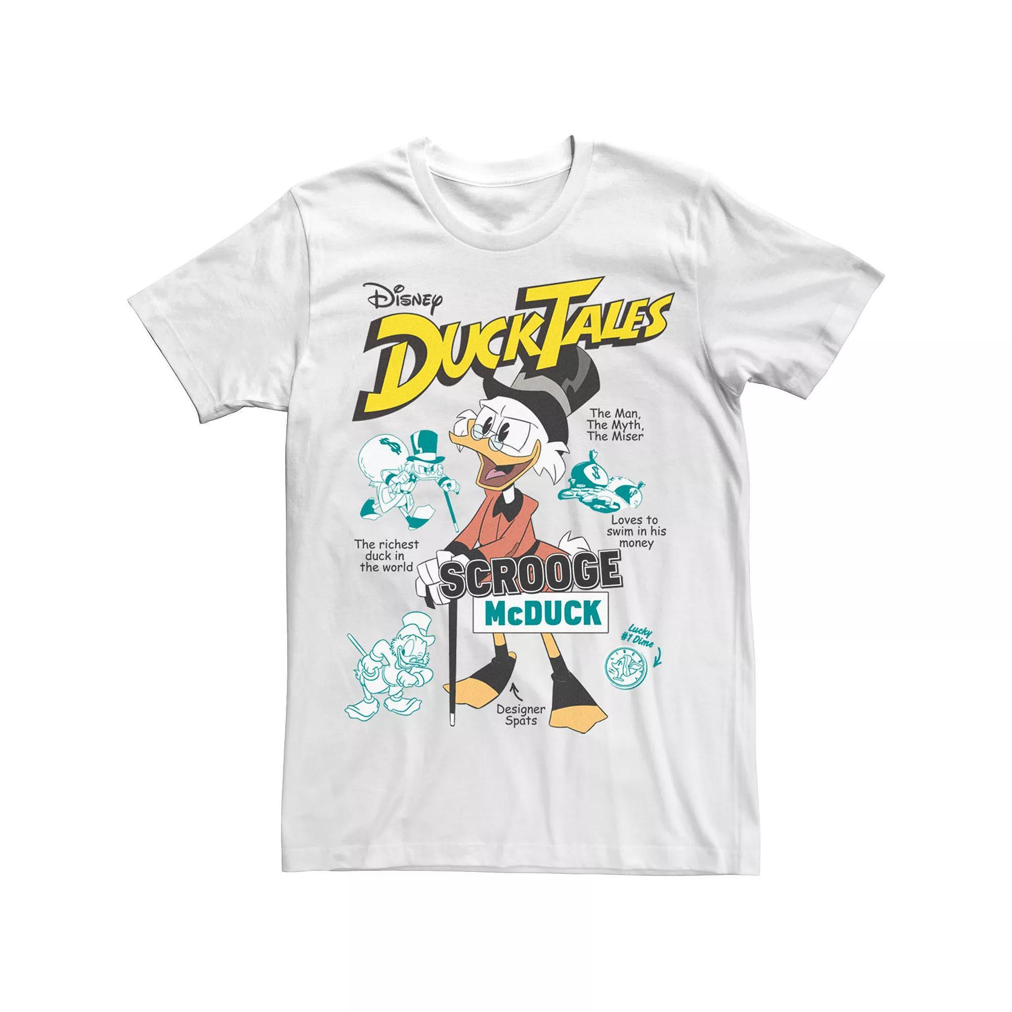 Men's Duck Tales Richest Duck Poster Tee,  Product Image