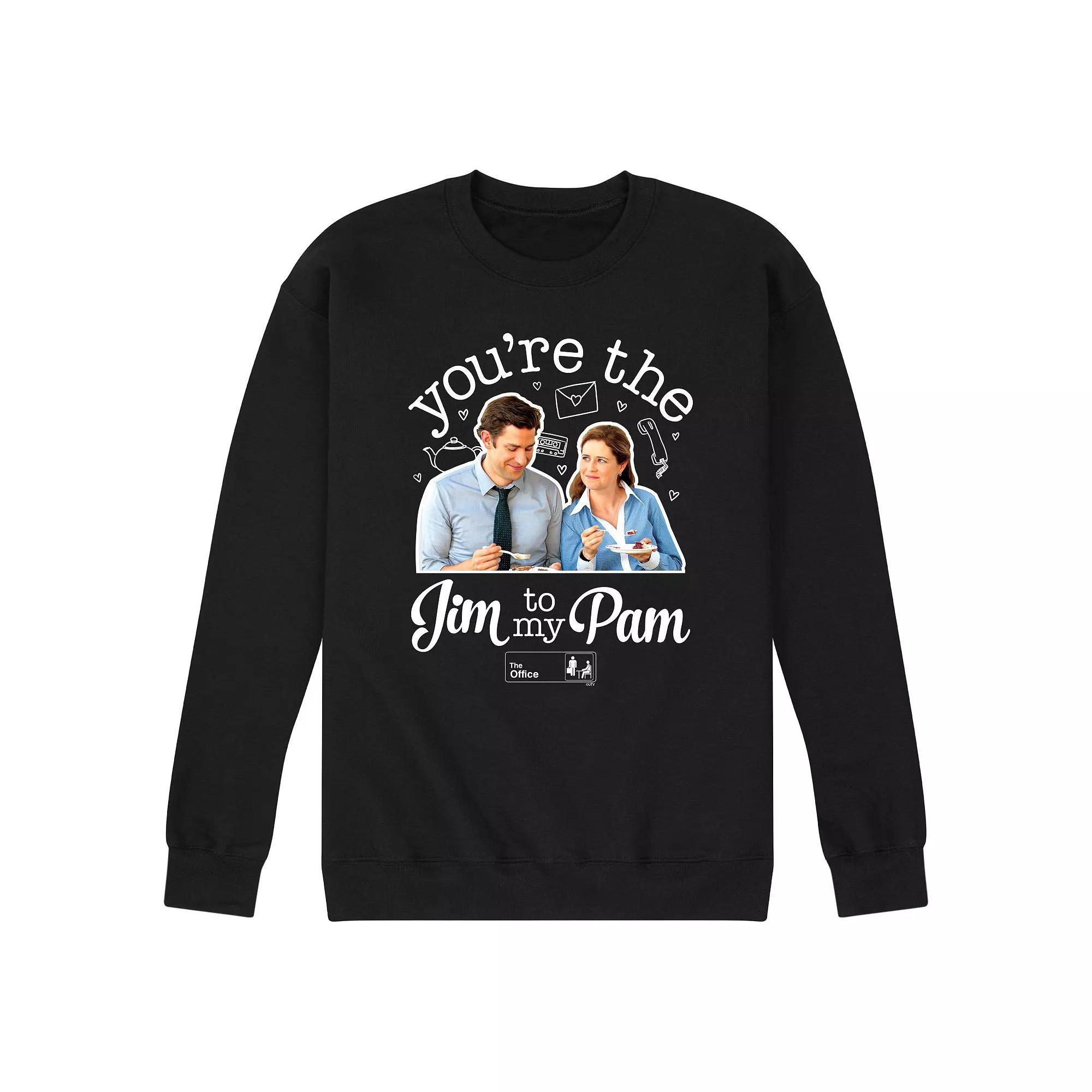 Men's The Office Jim To My Pam Sweatshirt,  Product Image