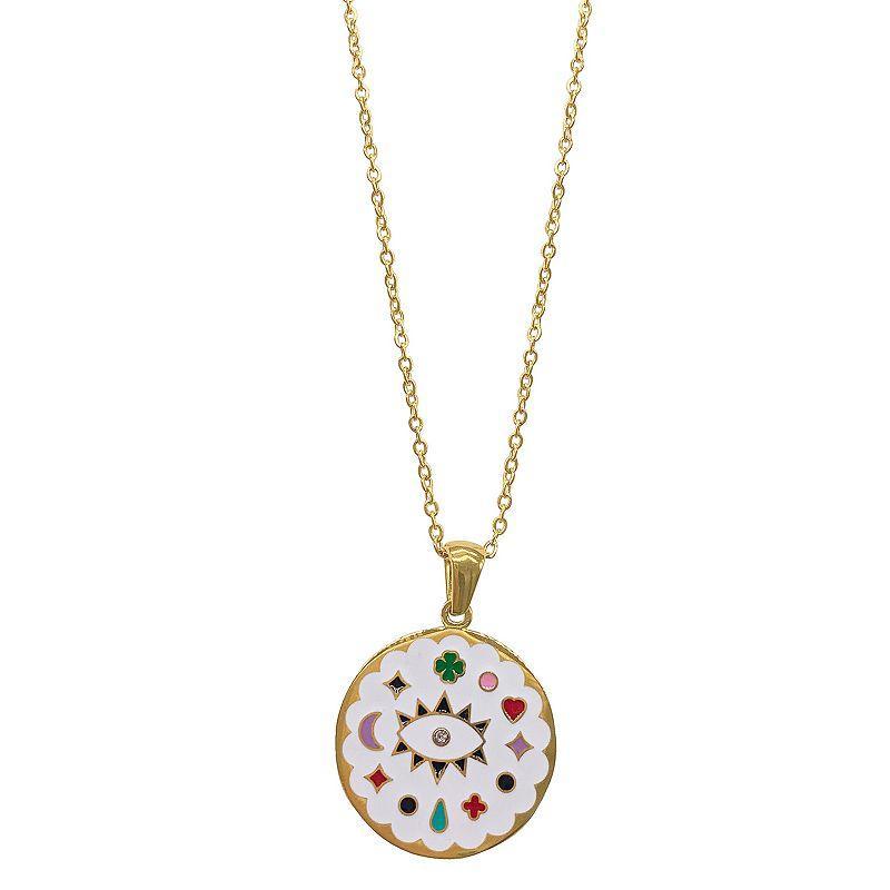 Adornia Evil Eye Pendant Necklace Product Image