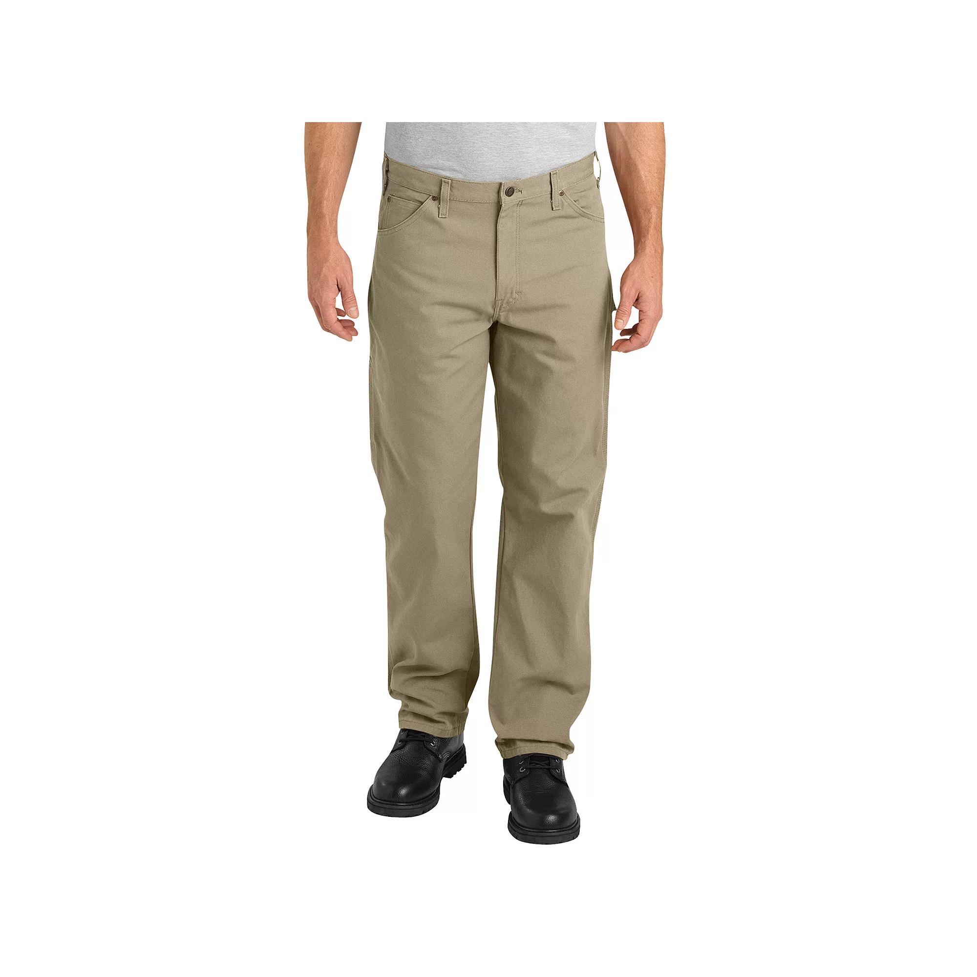 Men's Dickies Relaxed Fit Duck Jeans, Size: 34X34, Beige Product Image