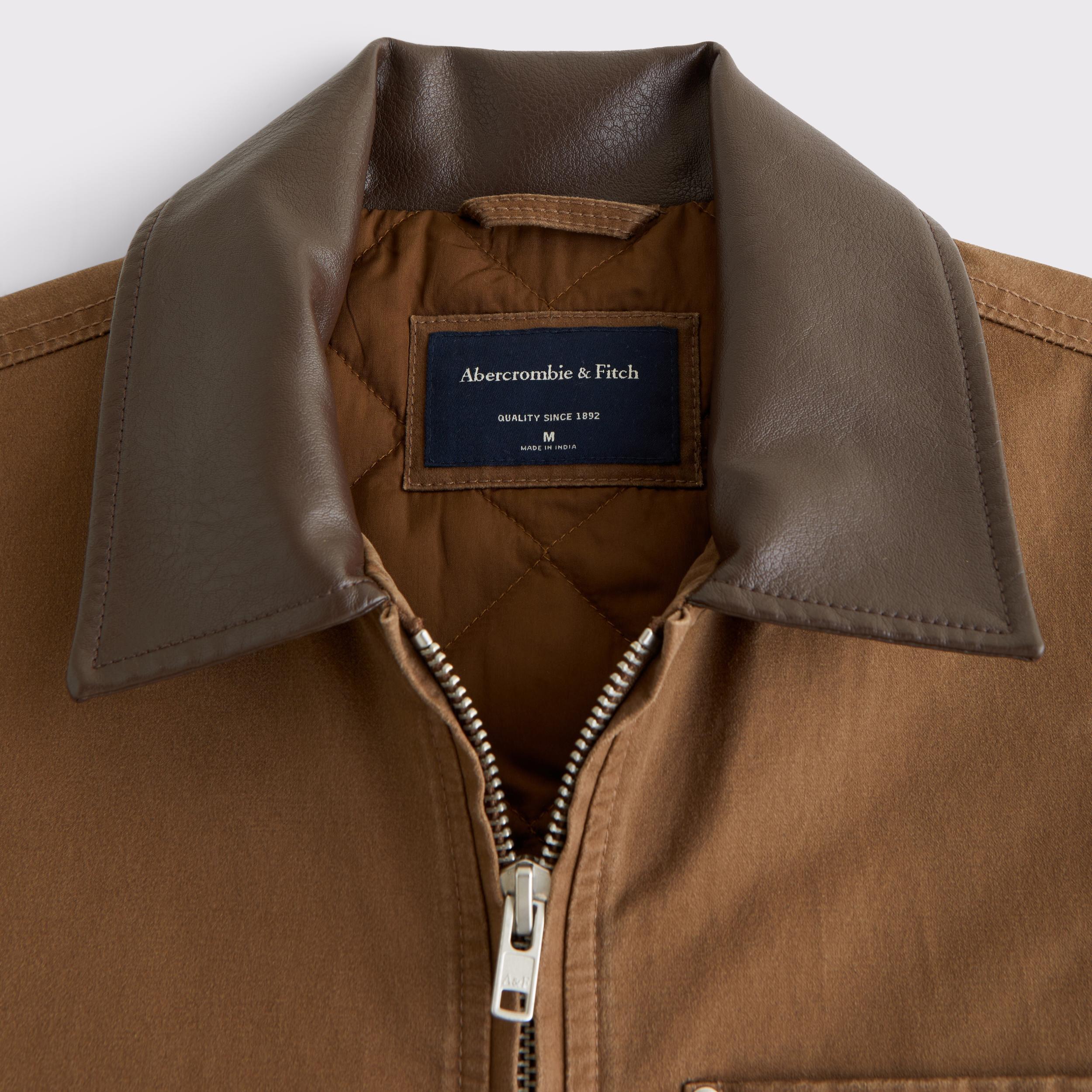 Mid-Length Zip Barn Jacket Product Image