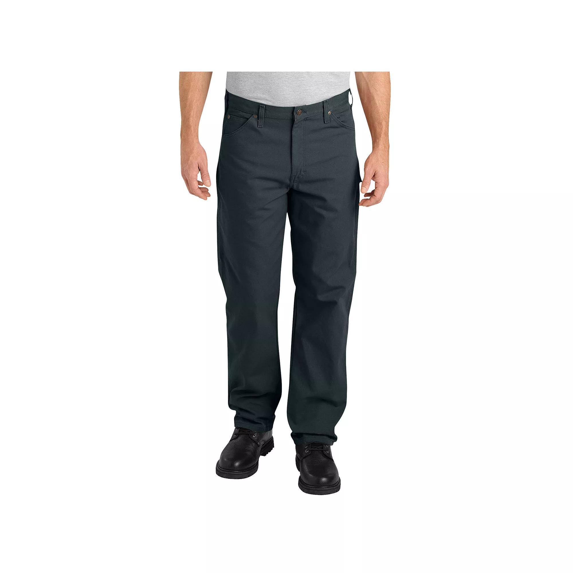 Men's Dickies Relaxed Fit Duck Jeans, Size: 42X30, Rinsed Grey Product Image