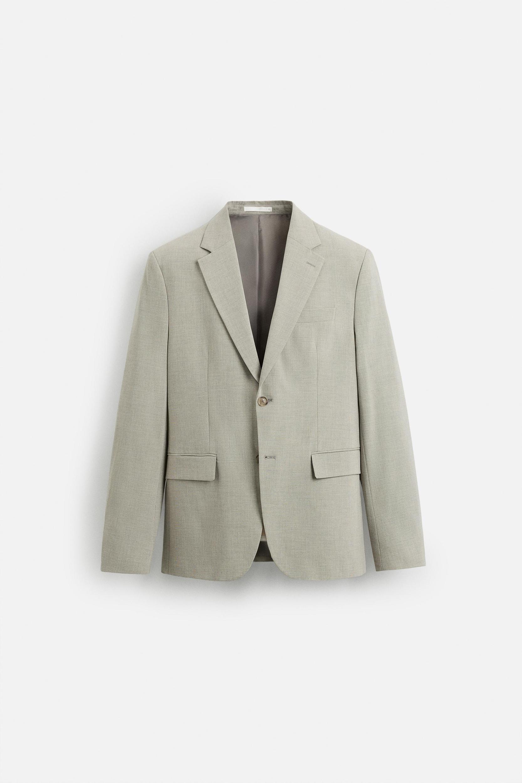 TEXTURED SUIT BLAZER Product Image