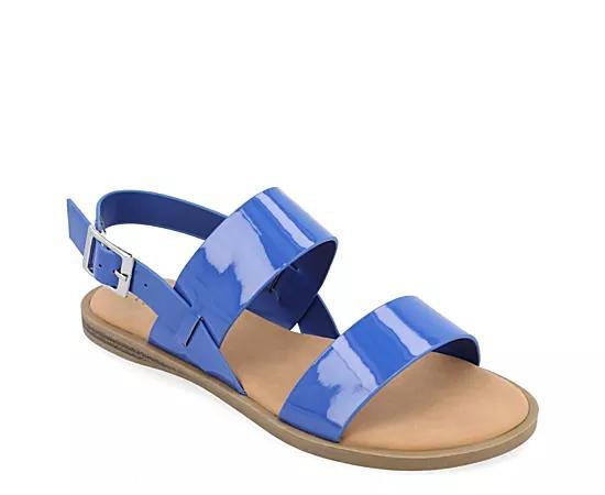 Journee Women's Lavine Sandals, Size: 6.5, Royal Blue Product Image