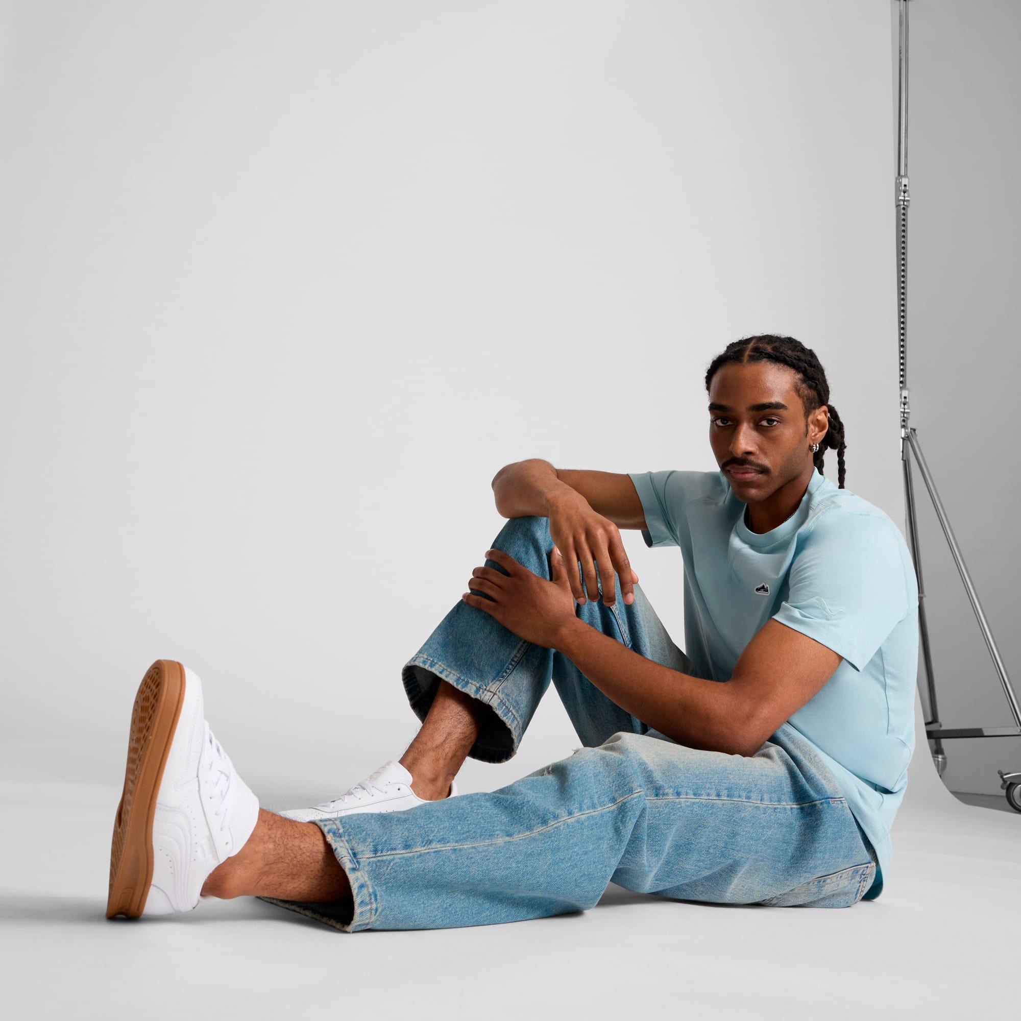 Indoor Leather Sneakers Product Image