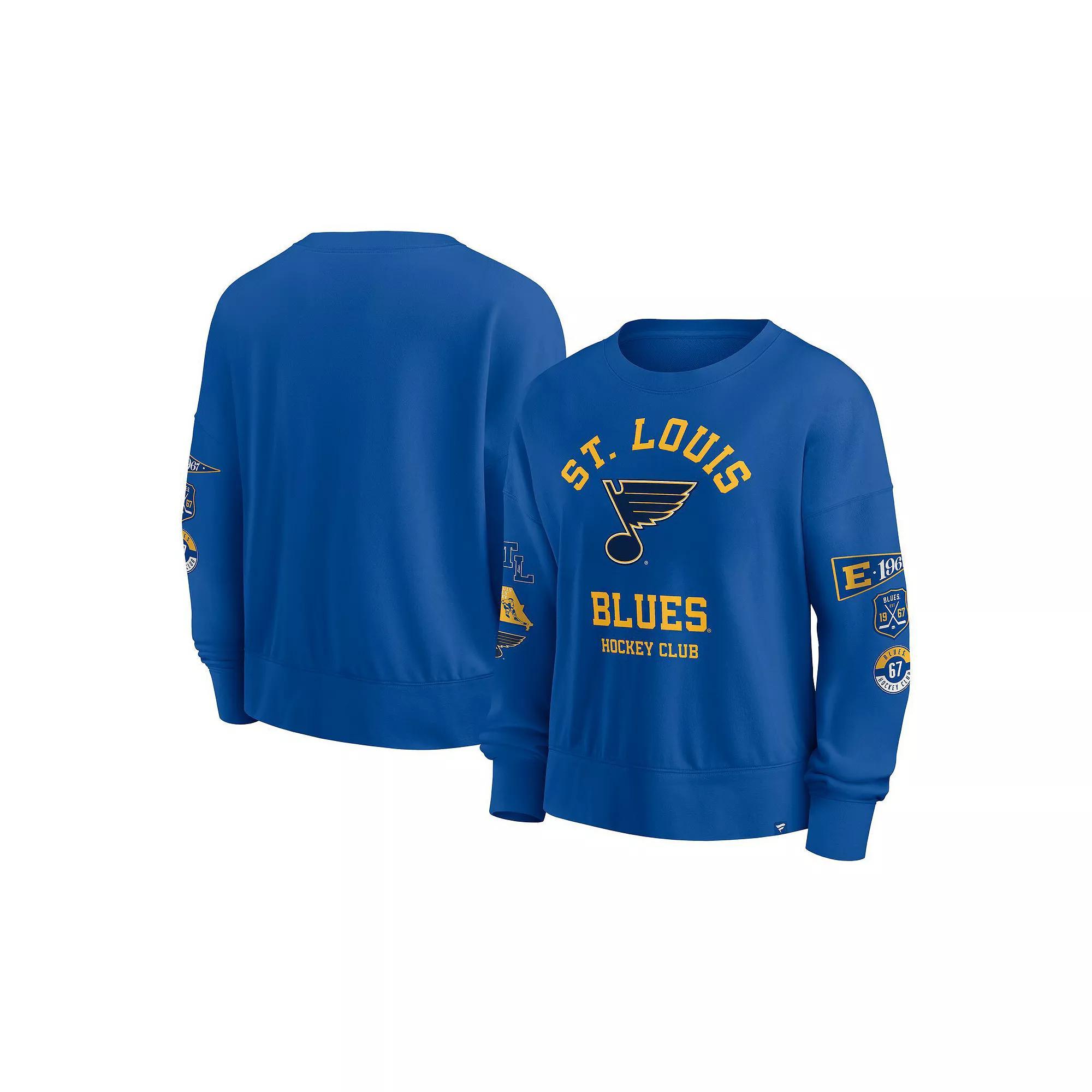 Women's Fanatics Black Philadelphia Flyers Go Team Pullover Sweatshirt,  Product Image