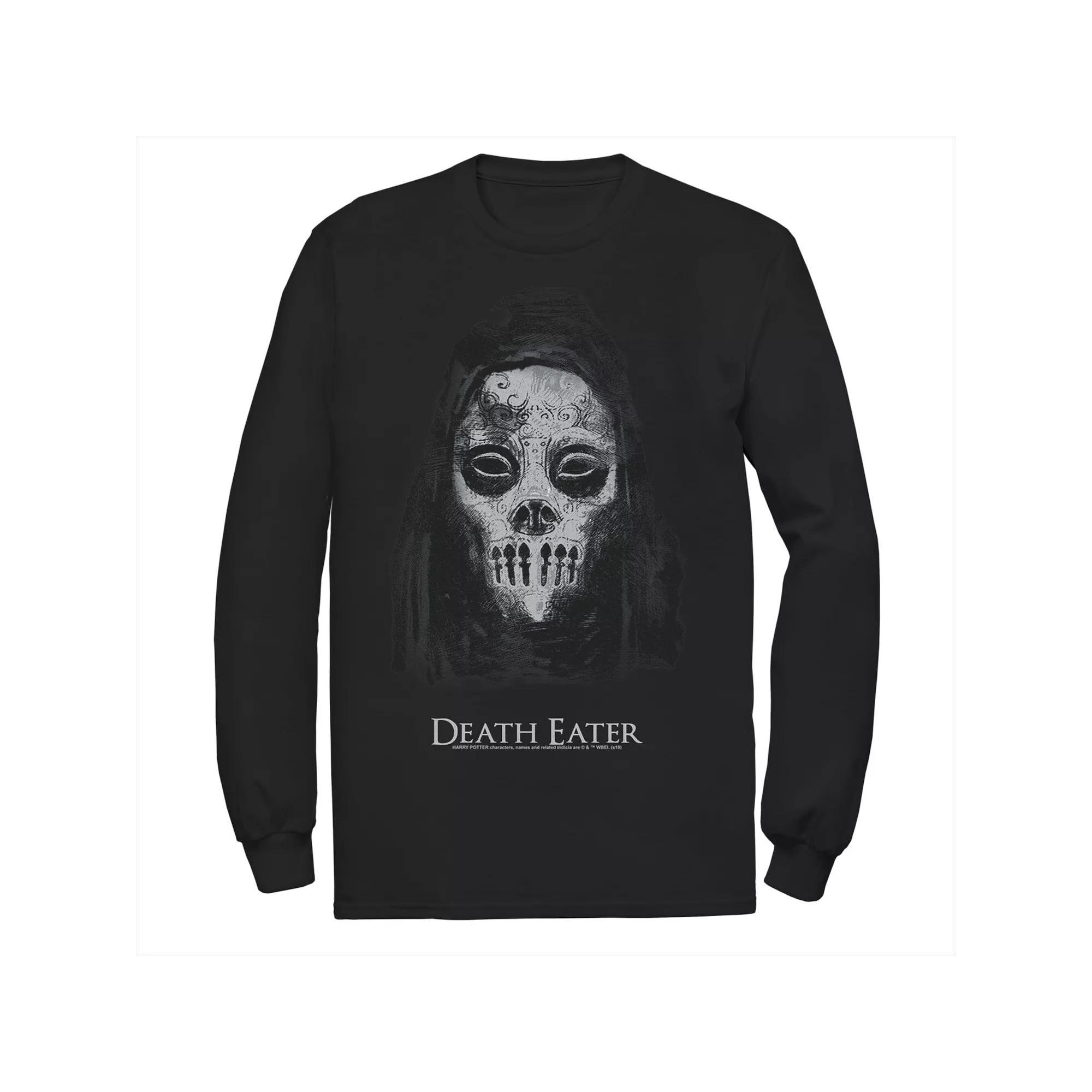 Men's Harry Potter Death Eater Portrait Long Sleeve Graphic Tee,  Product Image