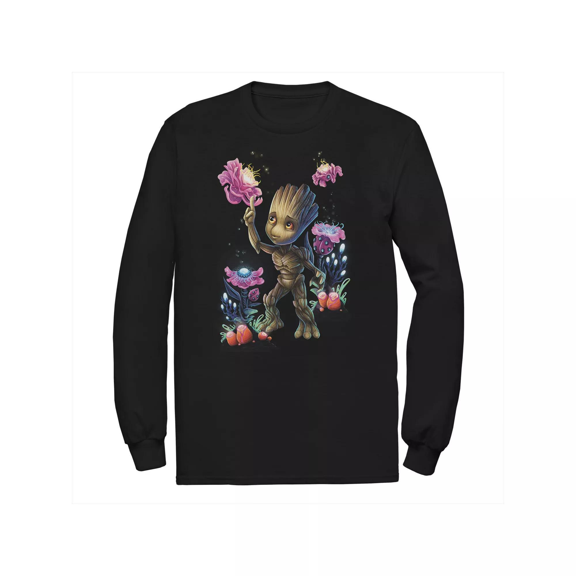 Big & Tall Marvel Guardians Of The Galaxy Groot Plants Tee, Men's,  Product Image