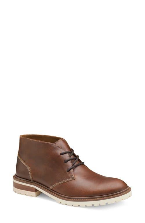 Johnston & Murphy Barrett Chukka Full Grain) Men's Shoes Product Image