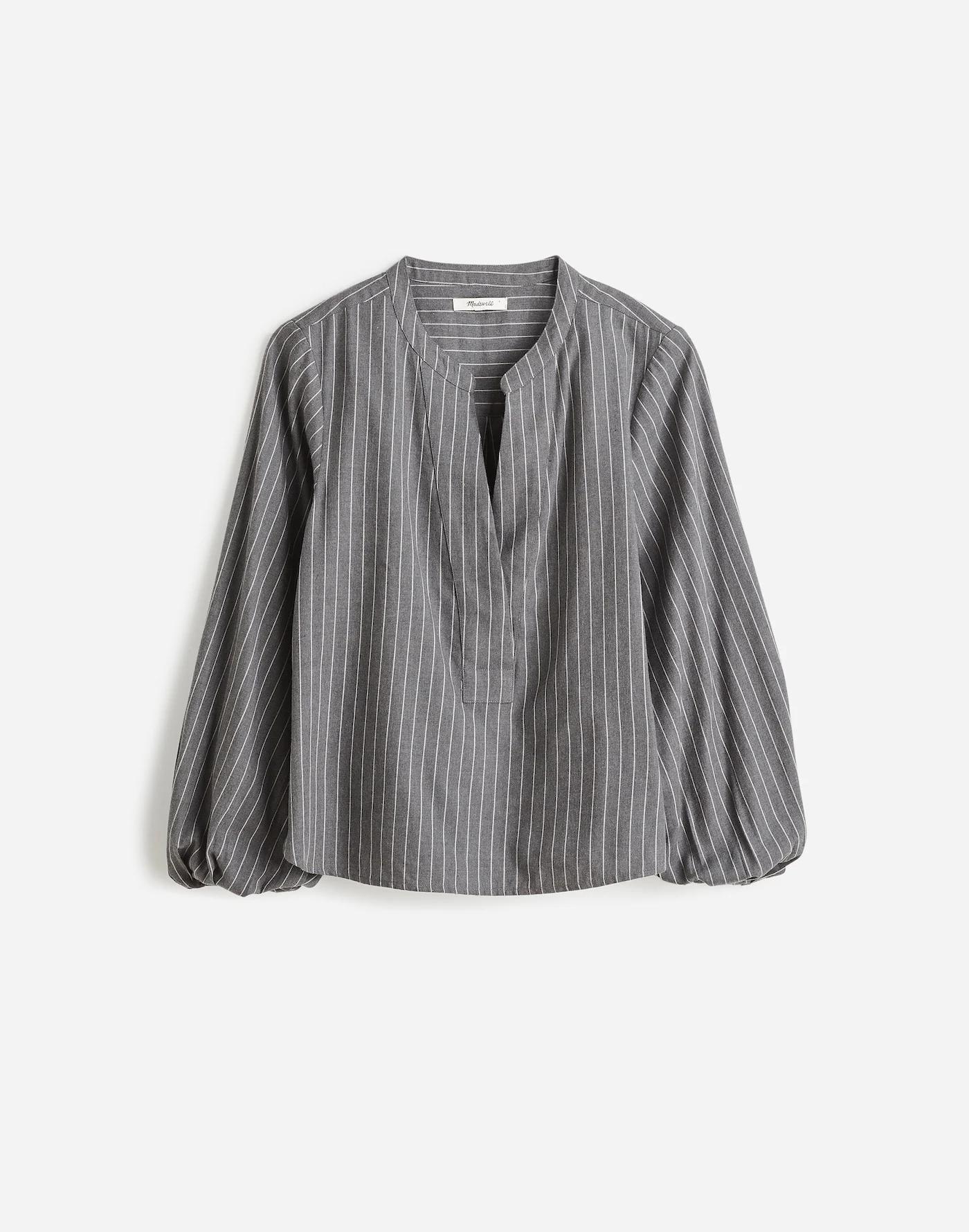 V-Neck Long-Sleeve Top Product Image