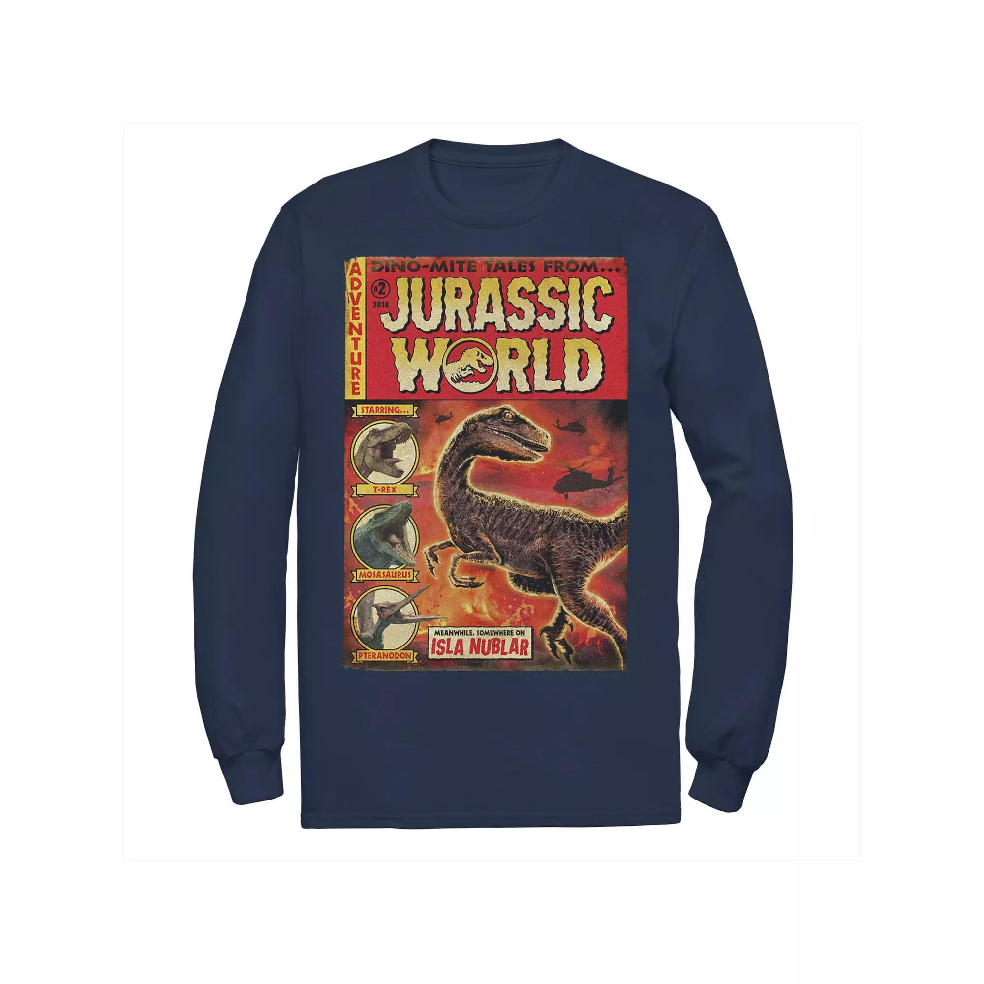 Men's Jurassic World Two Dino-Mite Tales Vintage Tee,  Product Image