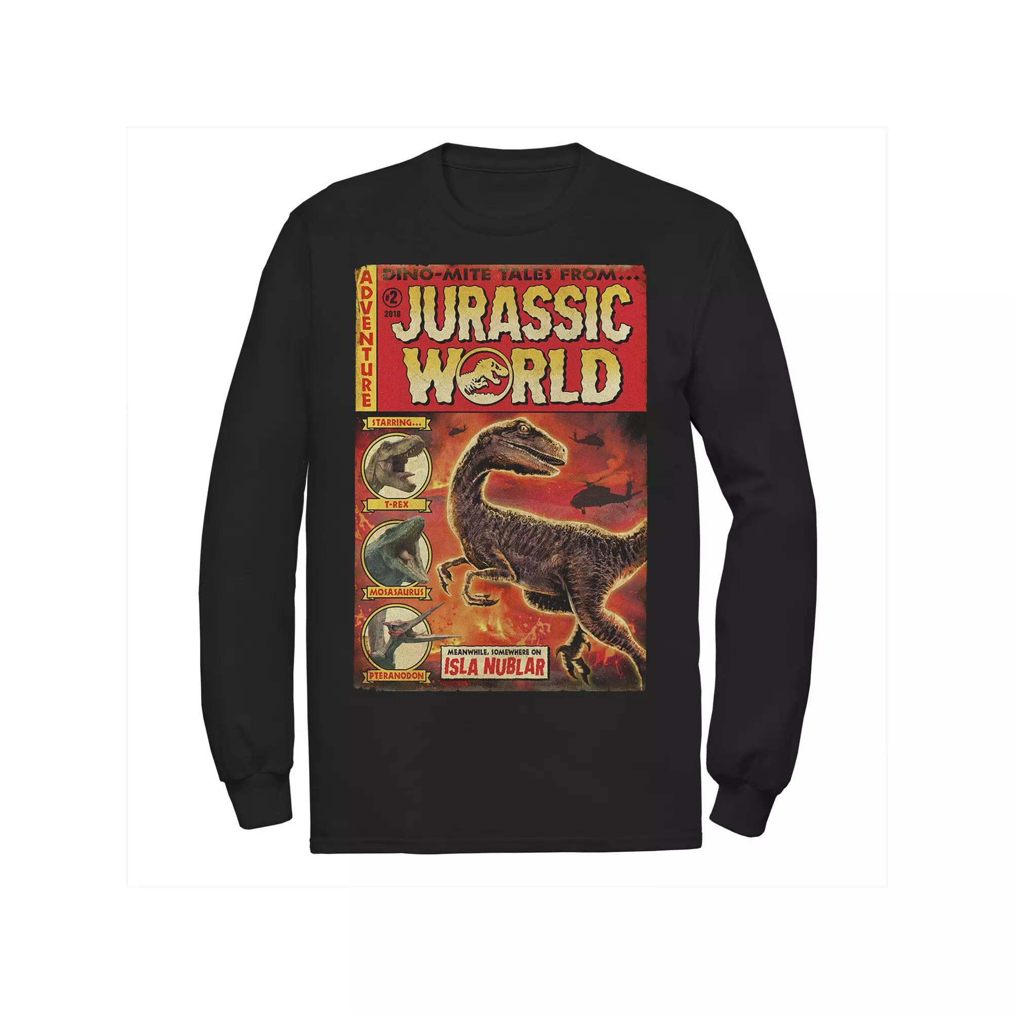 Men's Jurassic World Two Dino-Mite Tales Vintage Tee,  Product Image