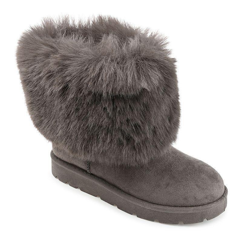 Journee Collection Shanay Tru Comfort Foam Womens Faux-Fur Winter Boots Product Image