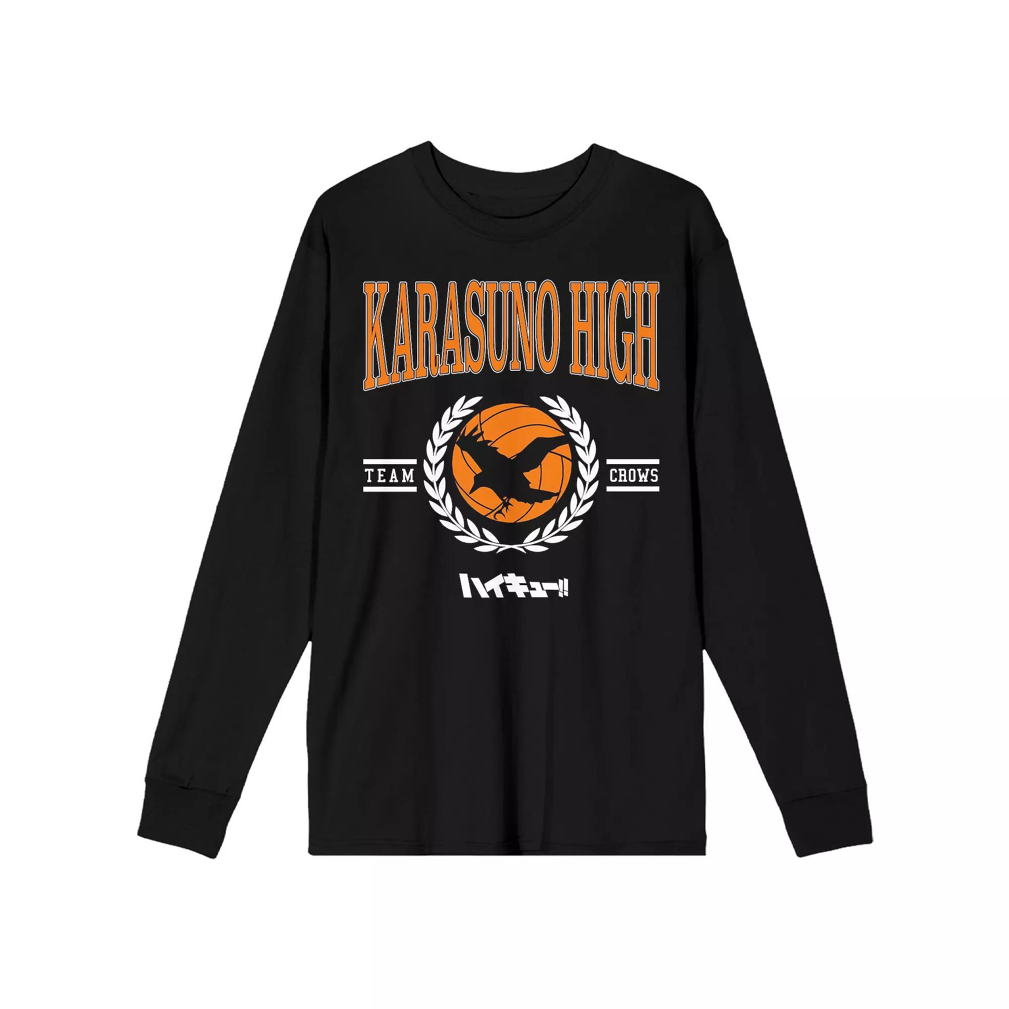 Men's Haikyu!! Karasuno High School Team Crows Graphic Tee,  Product Image