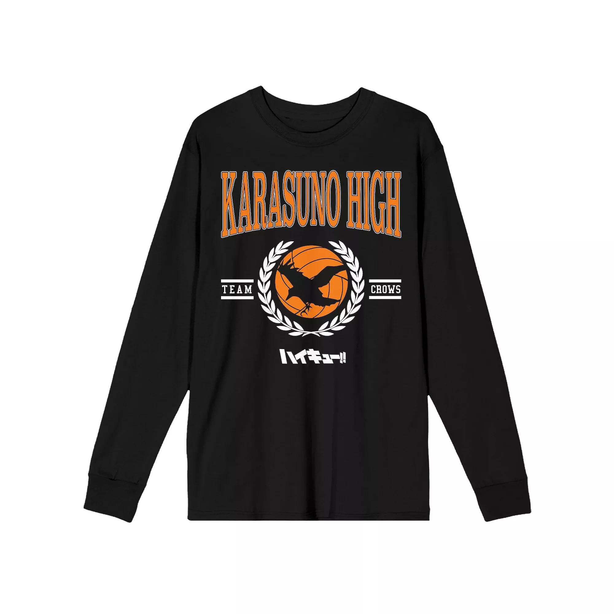 Men's Haikyu!! Karasuno High School Team Crows Graphic Tee,  Product Image