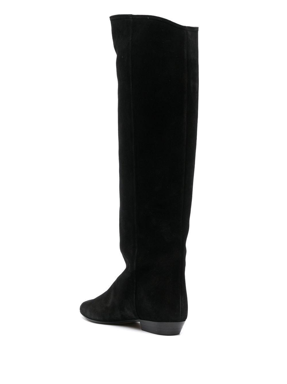 suede 60mm knee boots Product Image