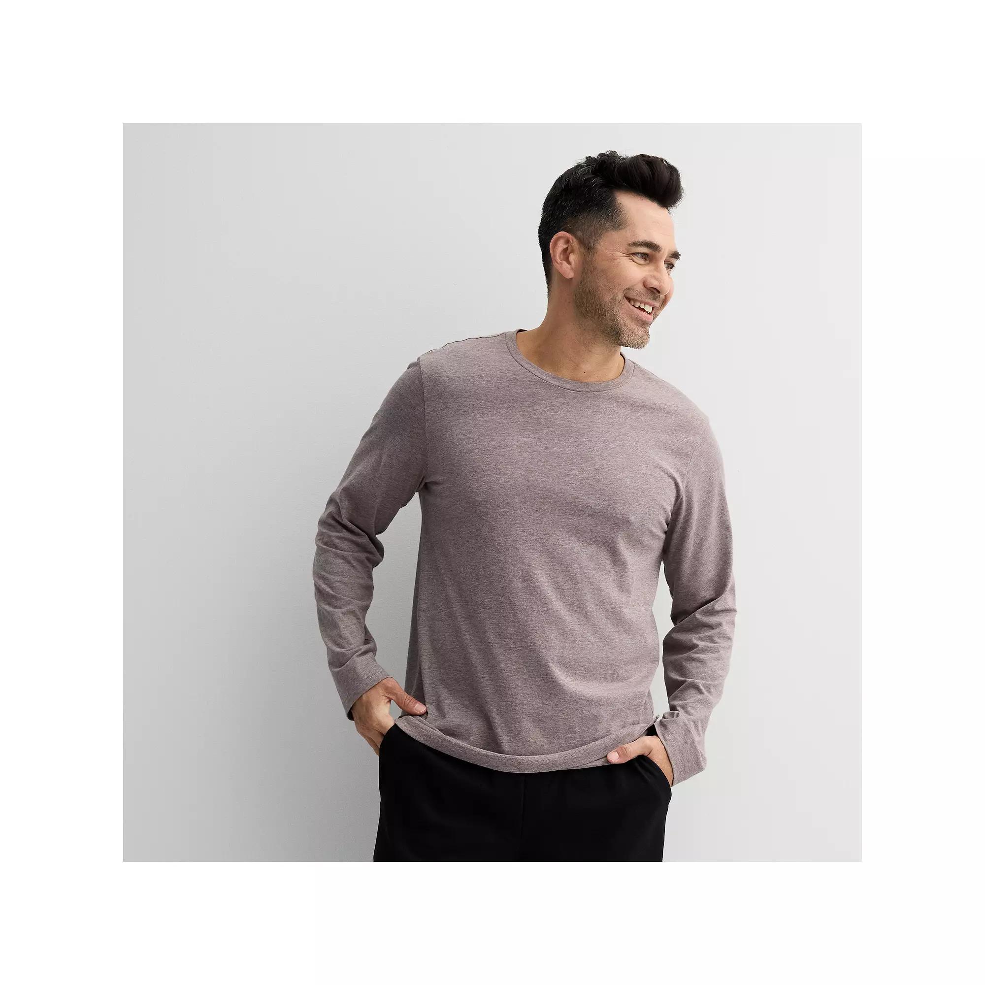 Men's Tek Gear® Long Sleeve Essential Tee,  Product Image