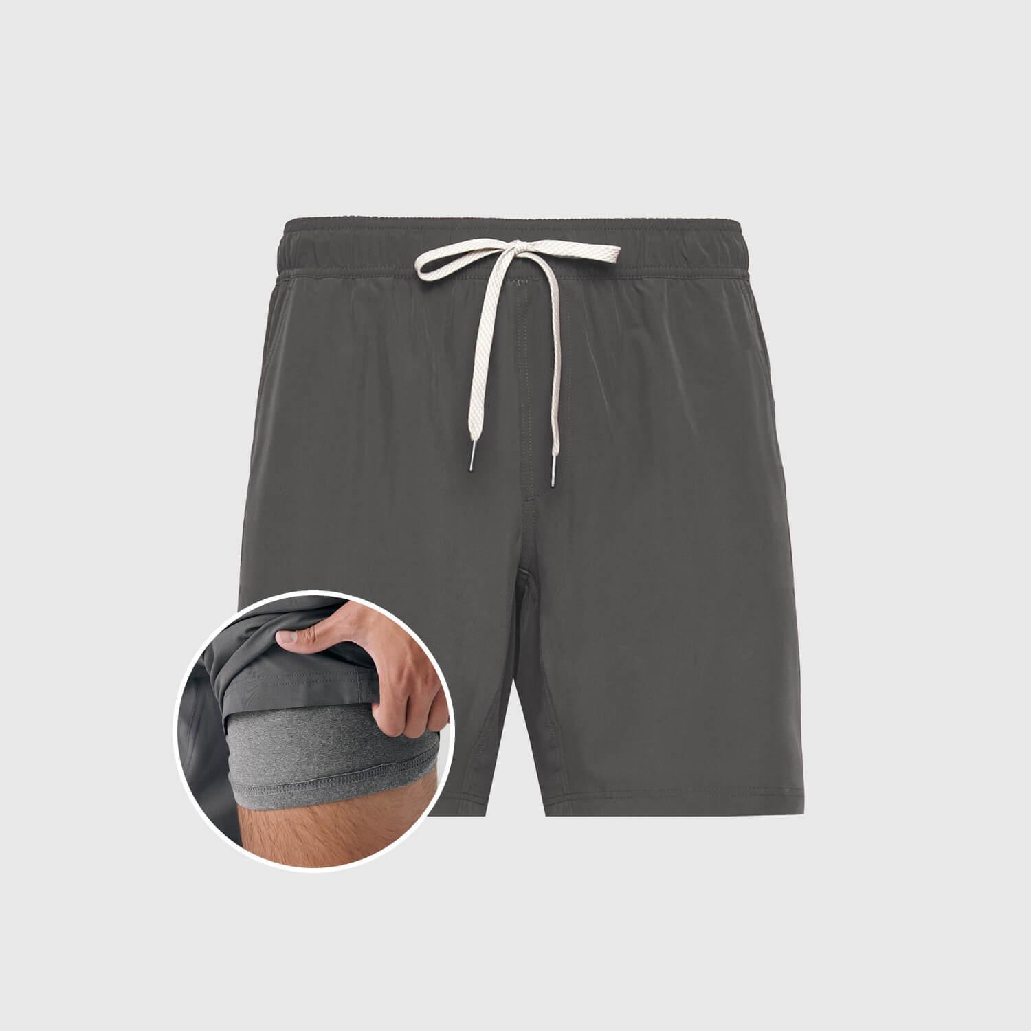 Carbon Active Quick Dry Shorts with Liner Product Image